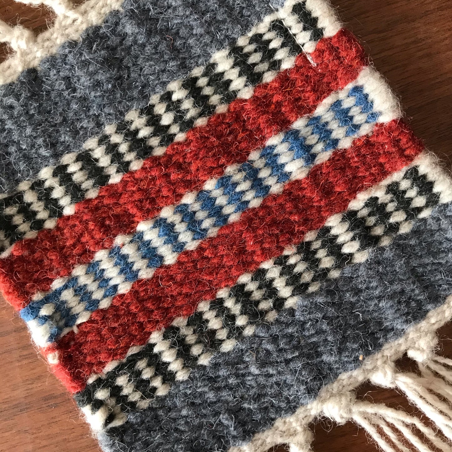 Small Woven Wool Trivet