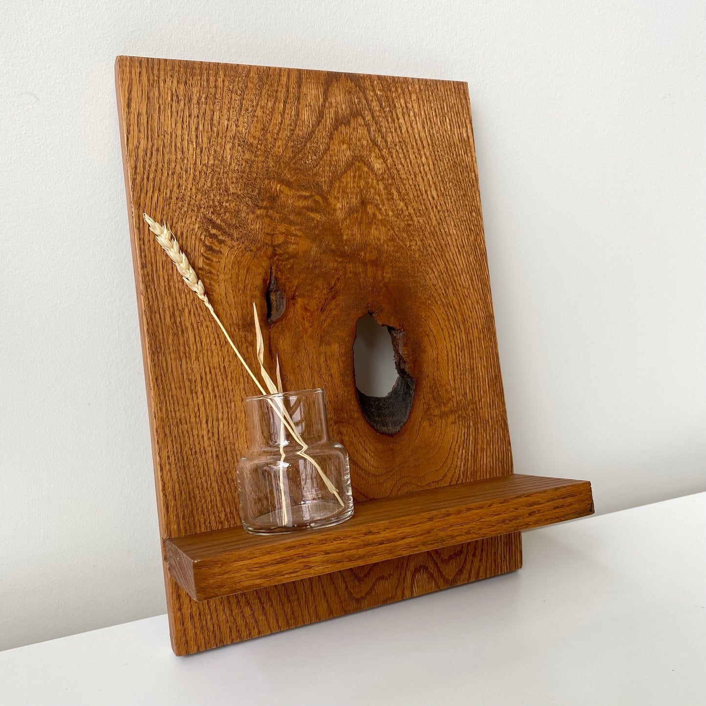 Handcrafted Wooden Wall Shelf
