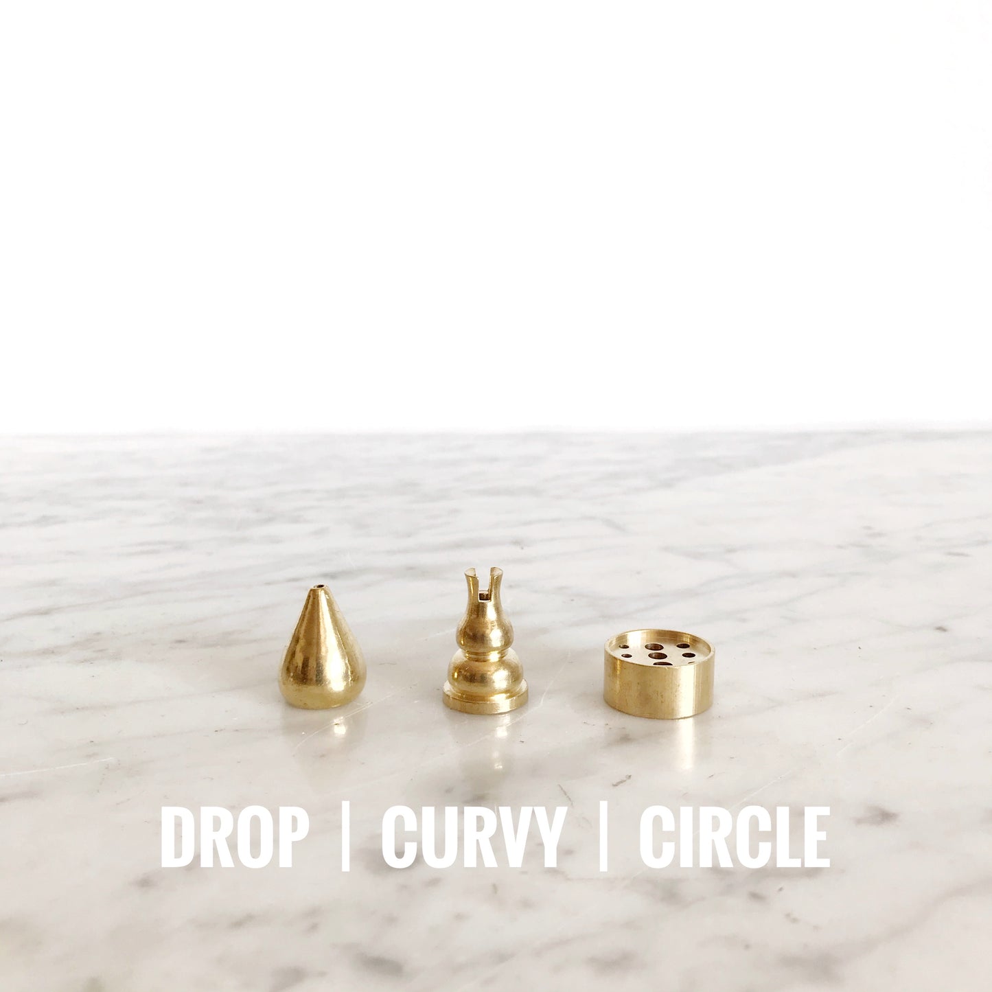 Minimalist Brass Incense Holder