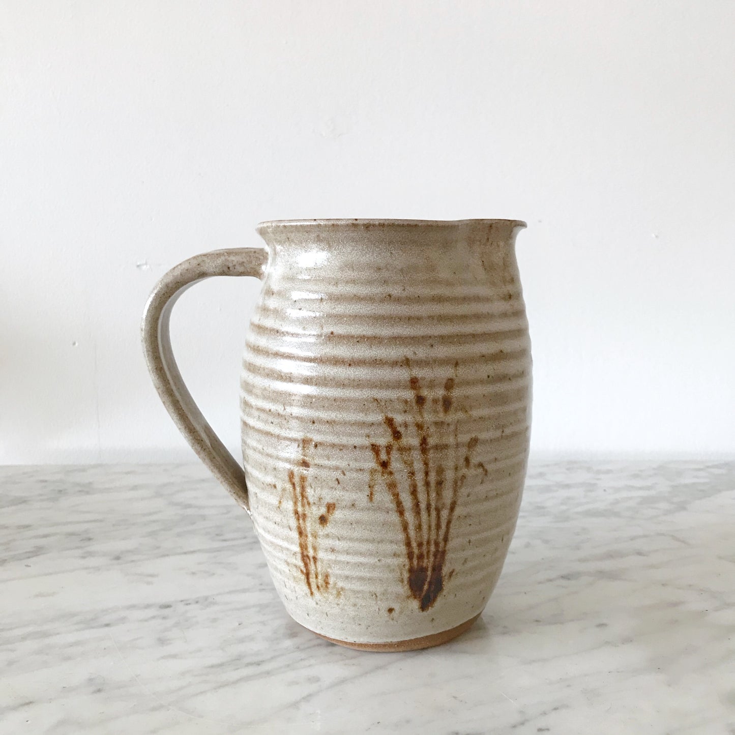 Large Vintage Studio Pottery Pitcher