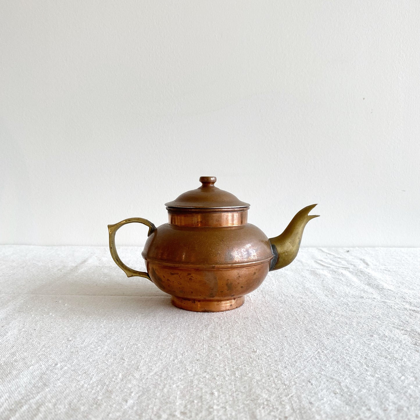 Small Vintage Copper Teapot