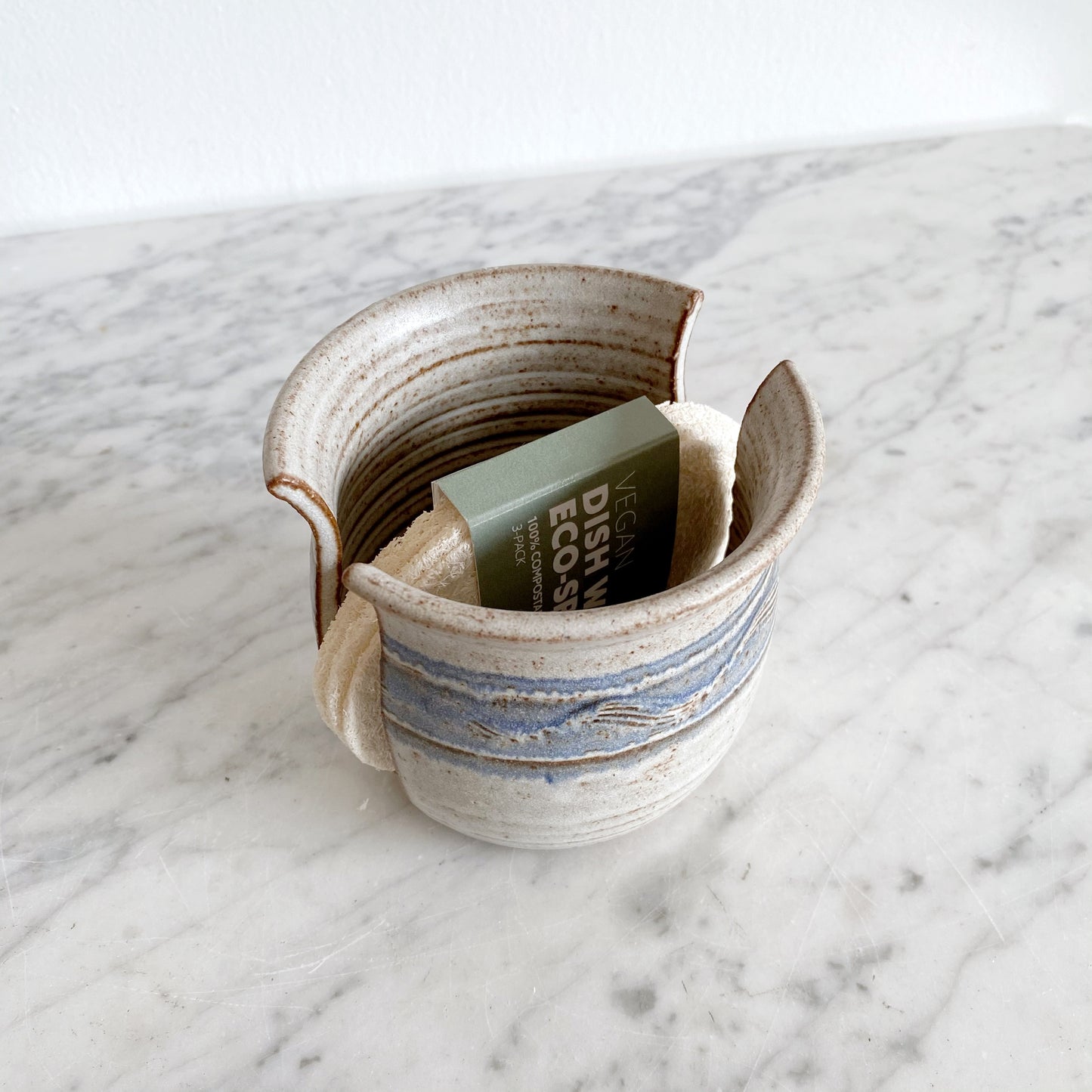 Stoneware Sponge Holder