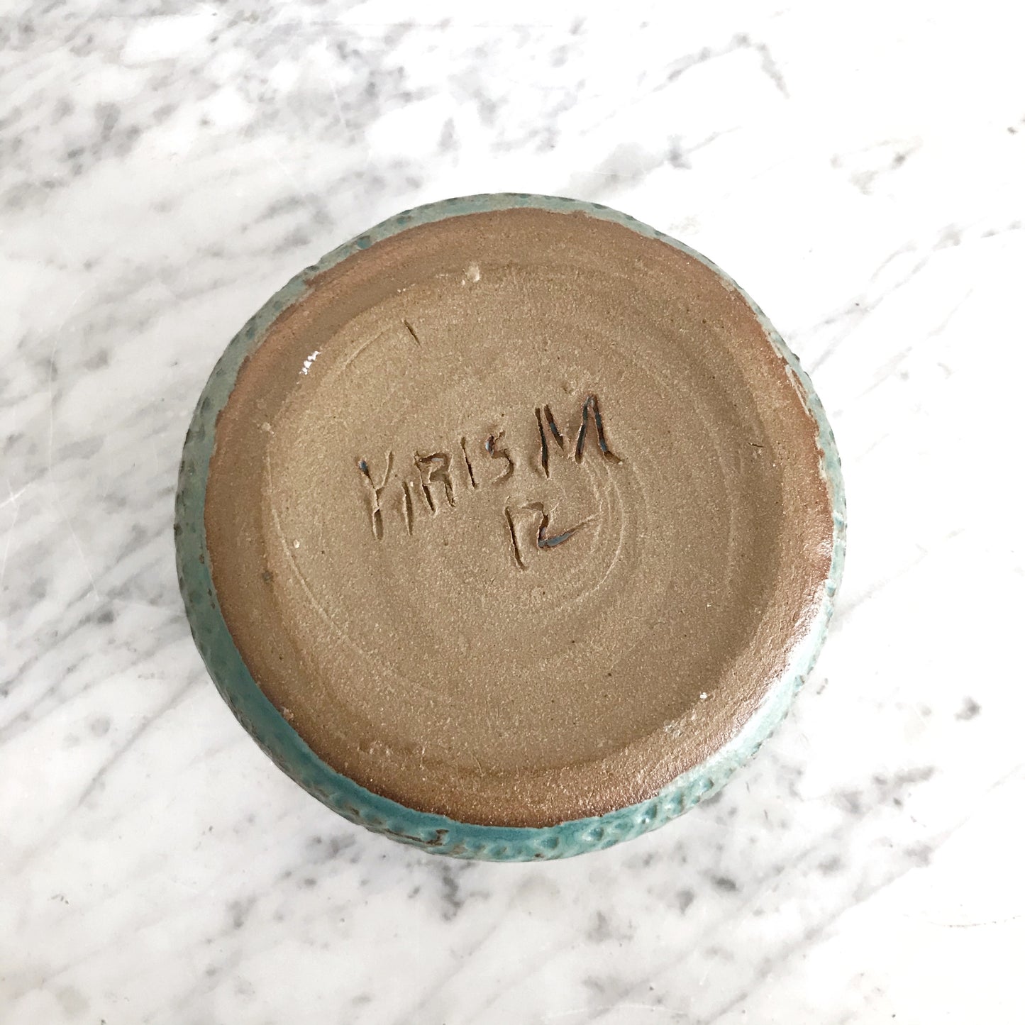 Handcrafted Ginkgo Pottery Vase