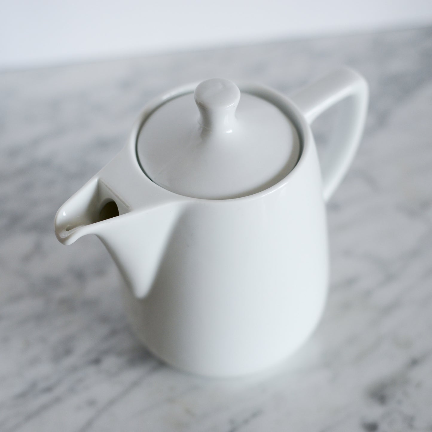 White Porcelain Coffee Carafe by Melitta
