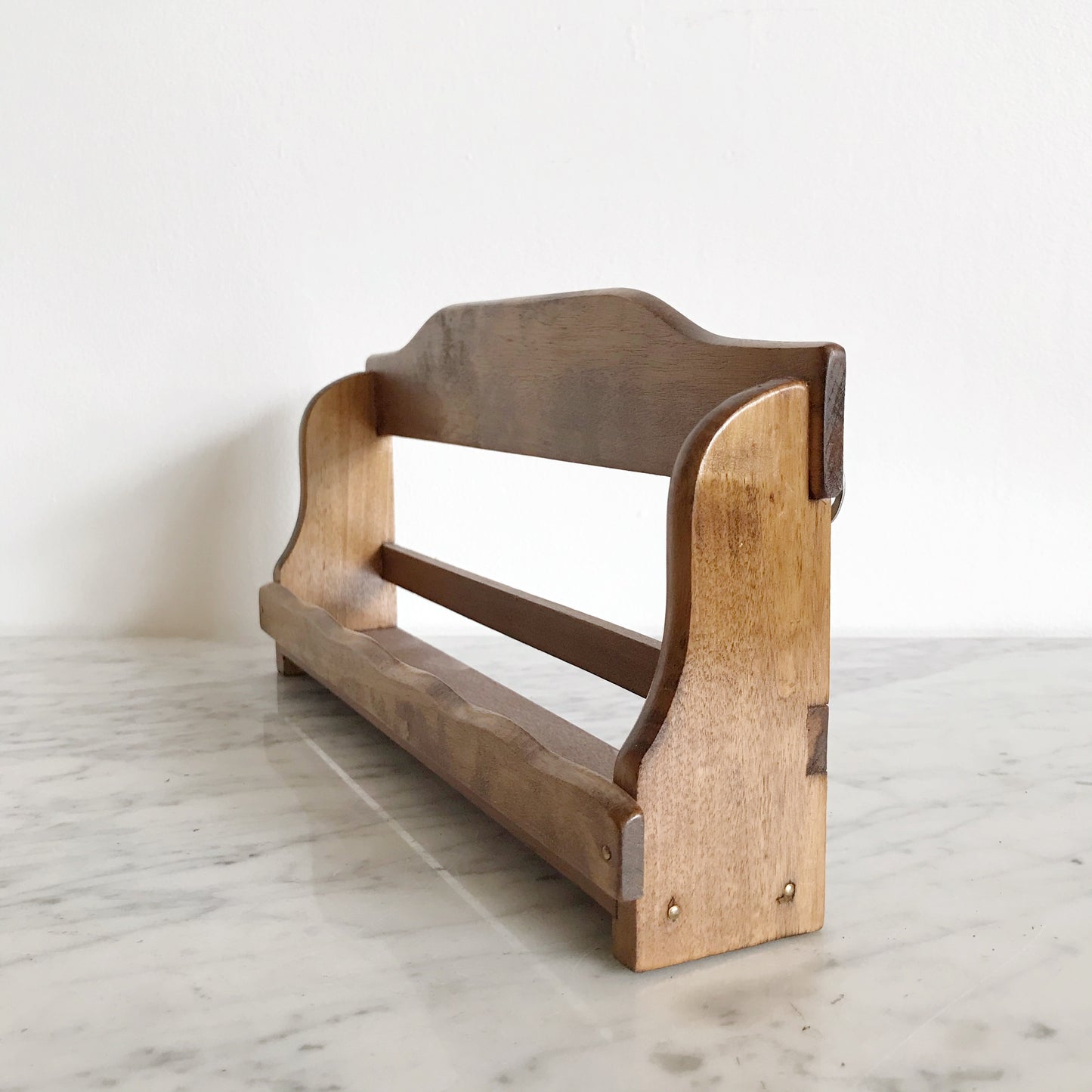 Vintage Wooden Spice Rack