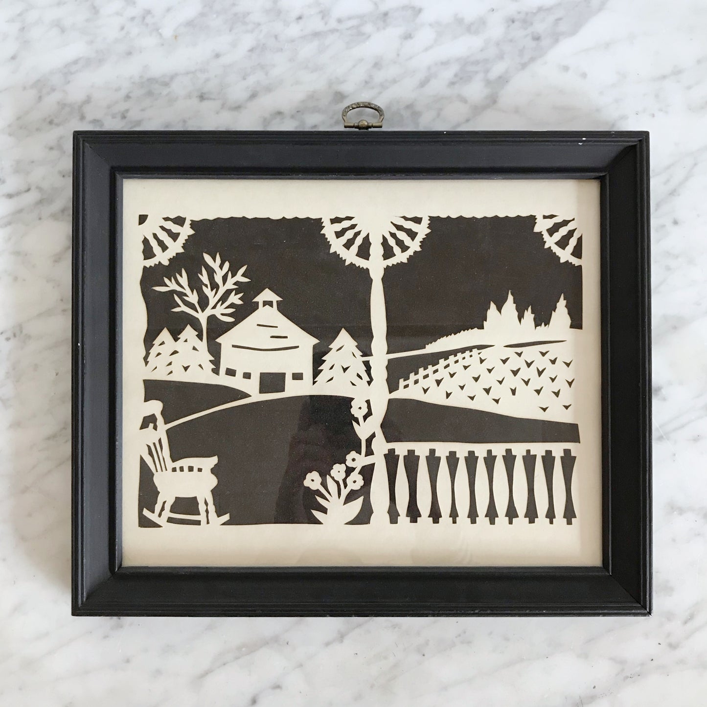 1970’s Paper Cutting Picture