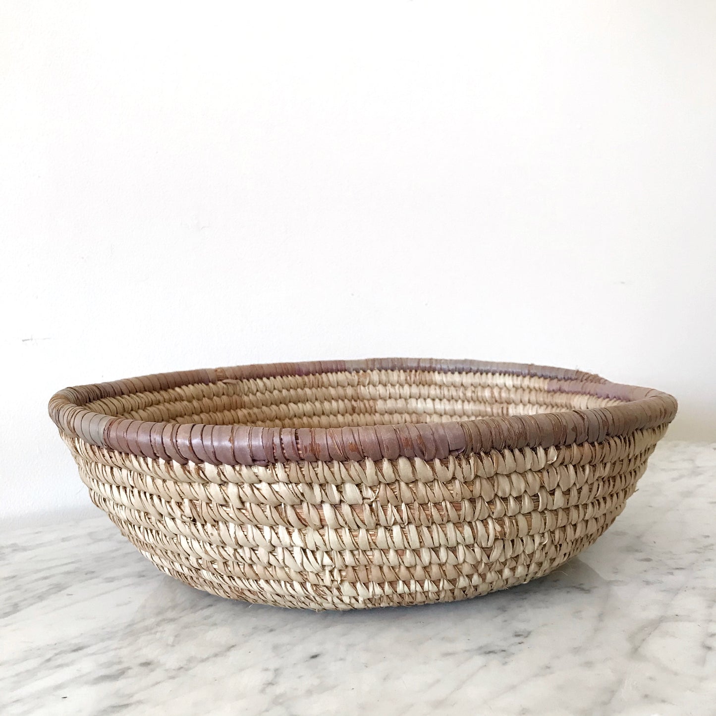 XL Woven Raffeta Basket Bowl