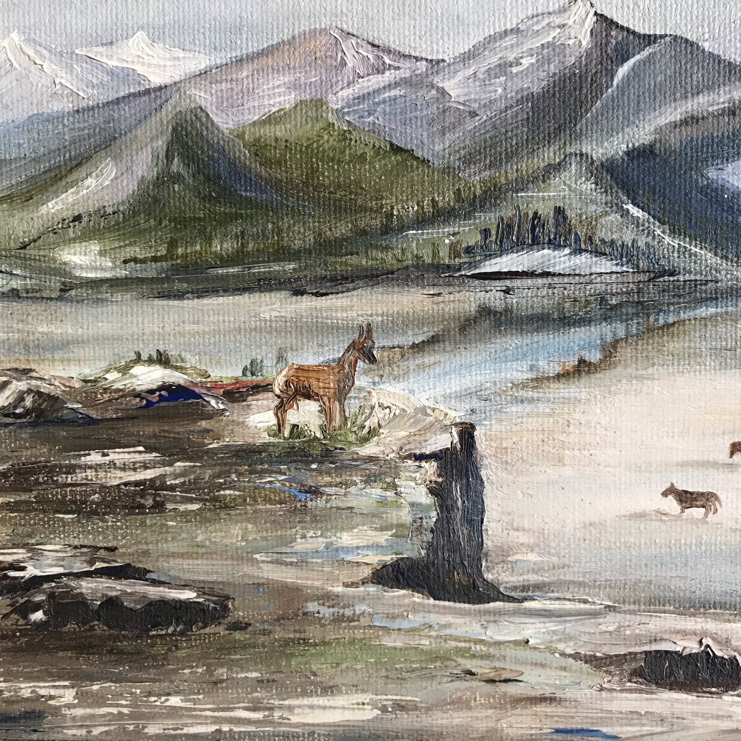Acrylic Landscape Painting
