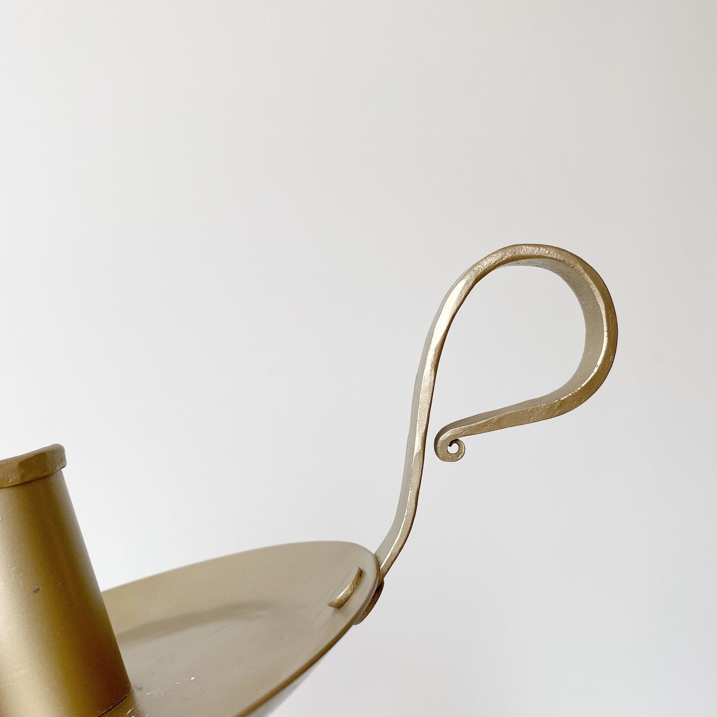 Golden Chamberstick Candle Holder