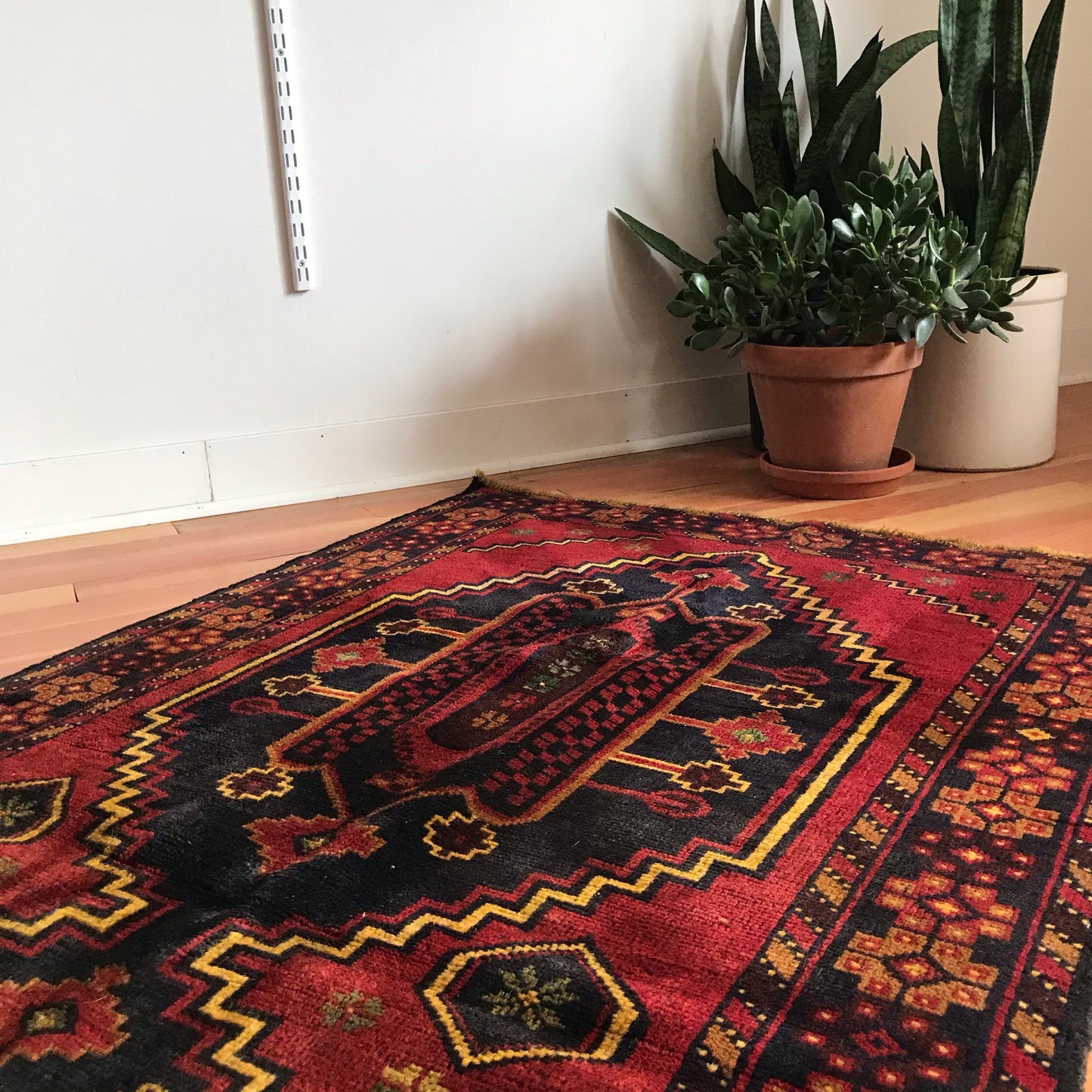 “ROXY” Antique Hand-knotted Rug (3.4 x 6.2)