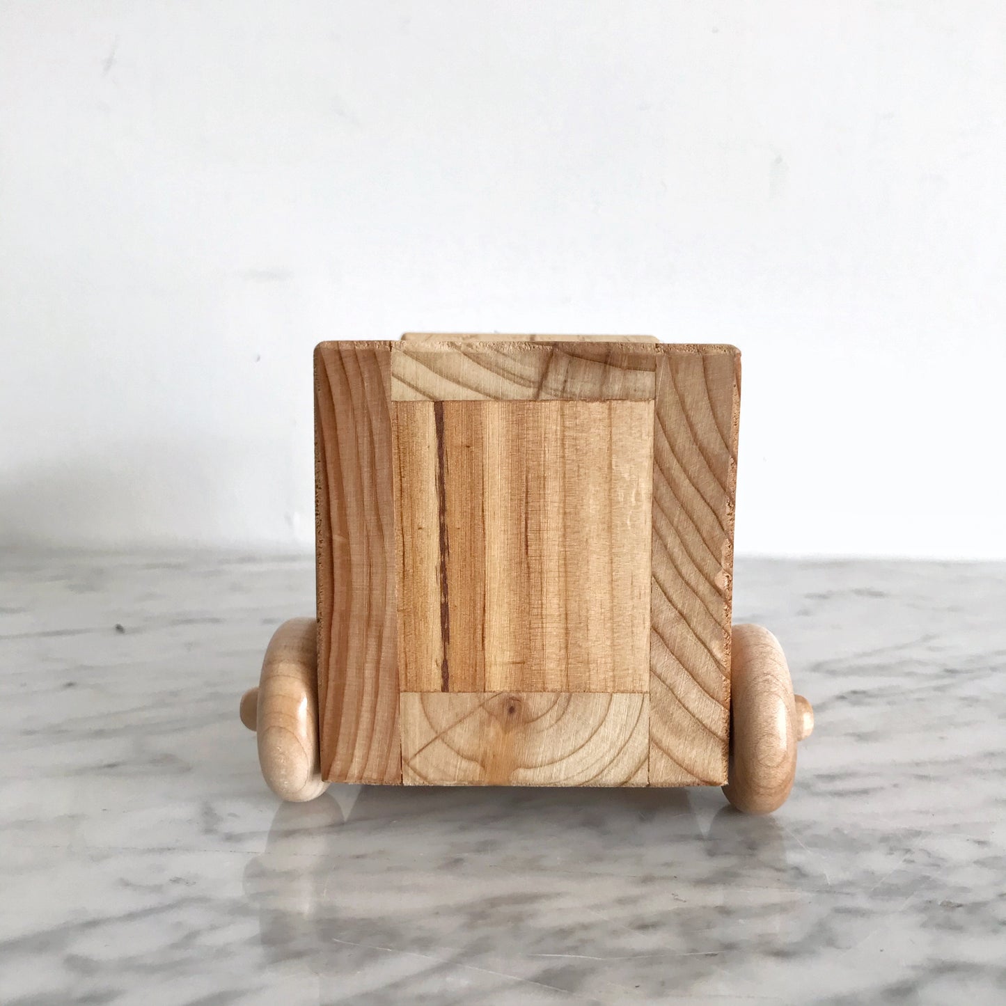 Handcrafted Wooden Truck Coin Bank
