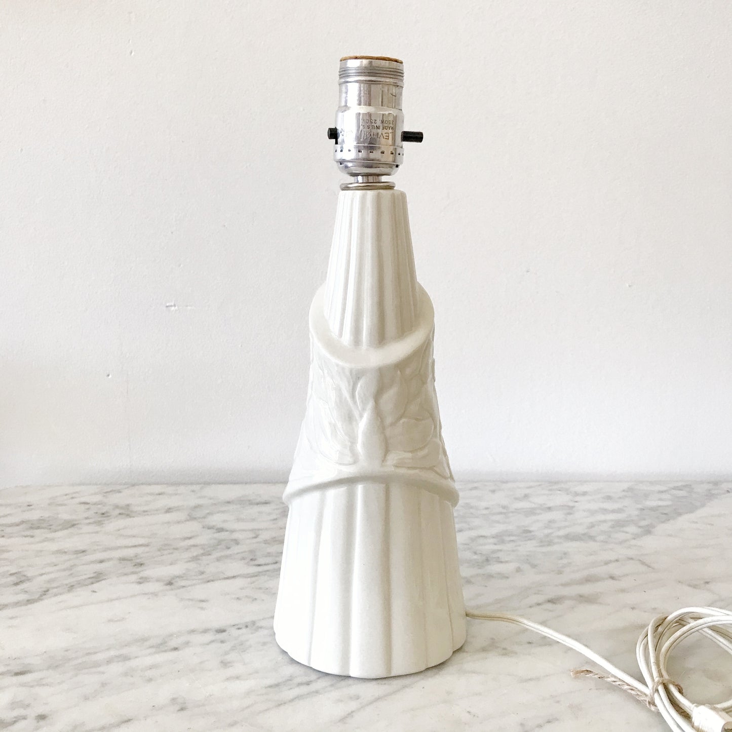 Vintage Floral Ceramic Lamp