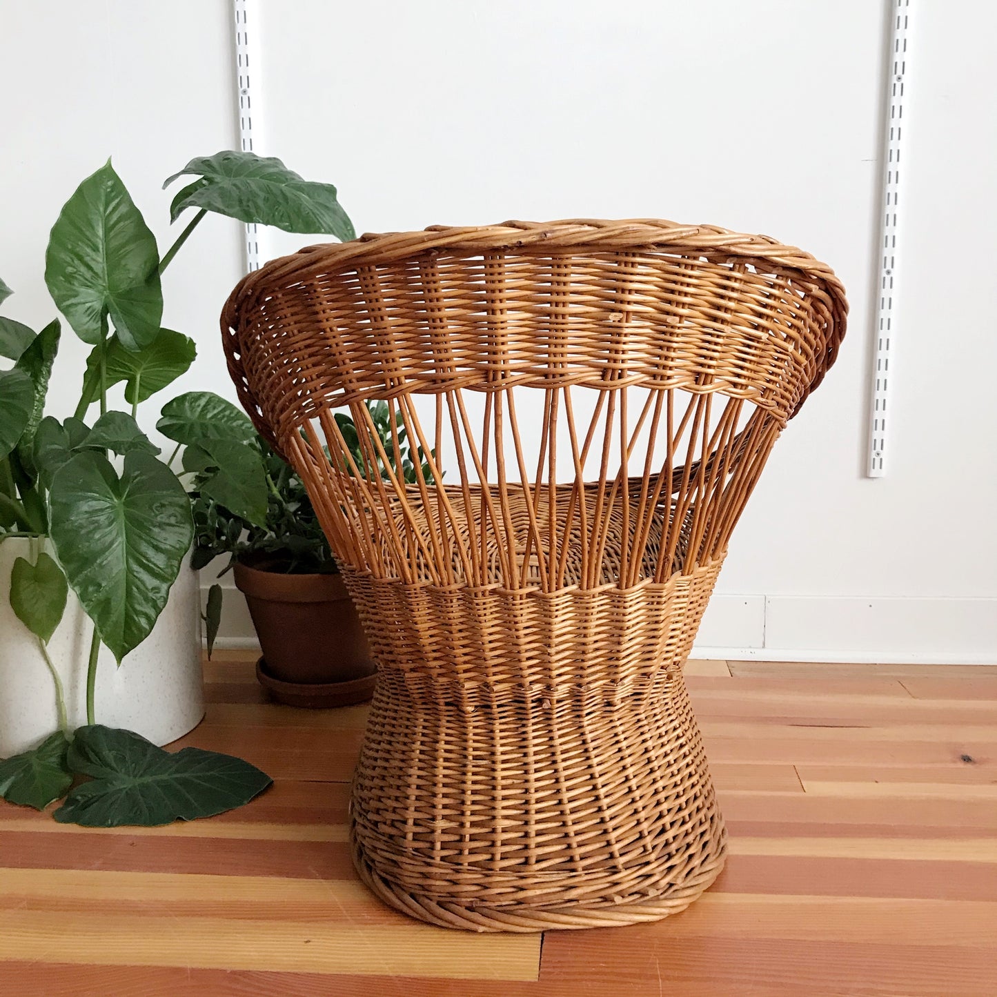 Vintage Sculptural Wicker Seating