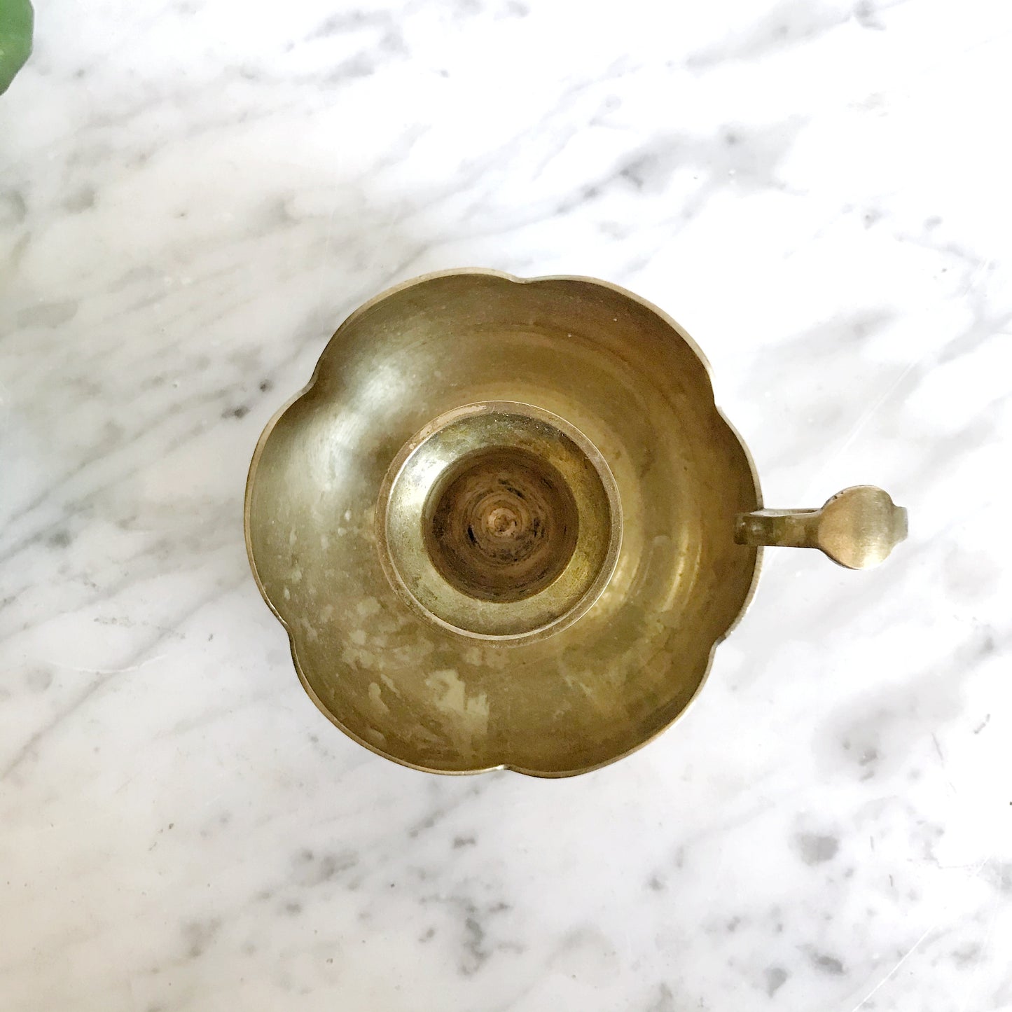 Vintage Brass Candle Holder
