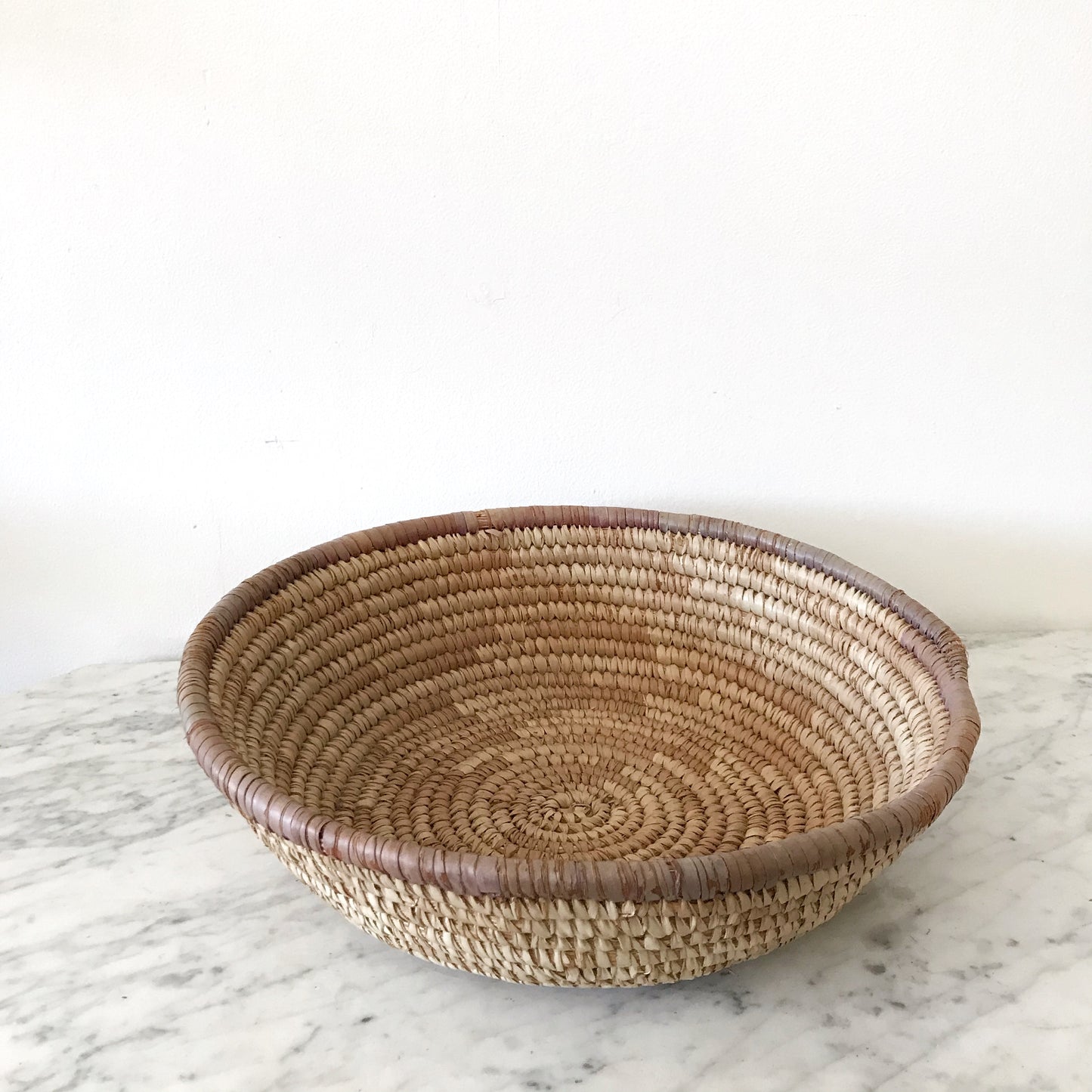 XL Woven Raffeta Basket Bowl