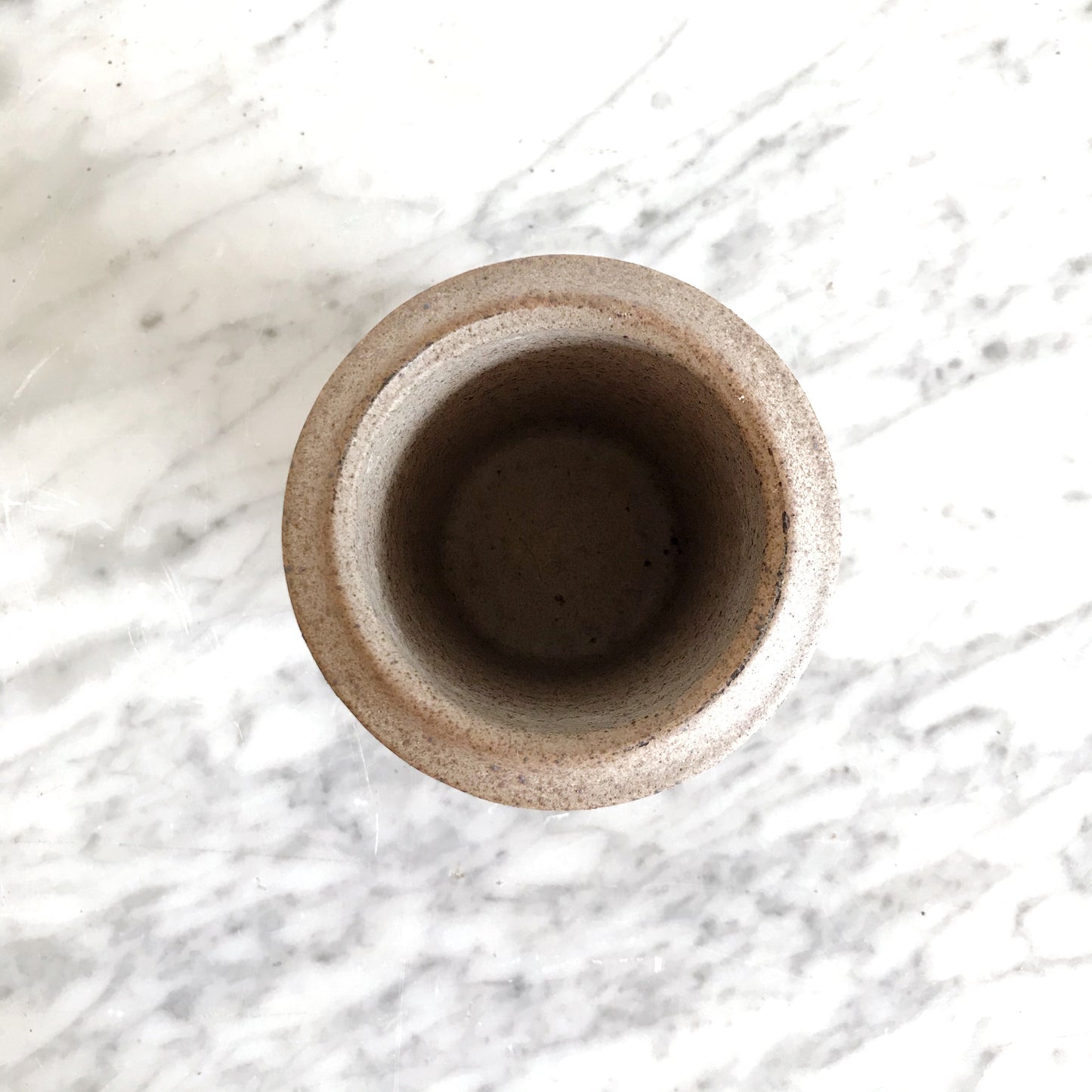 Found Handcrafted Pottery Cup