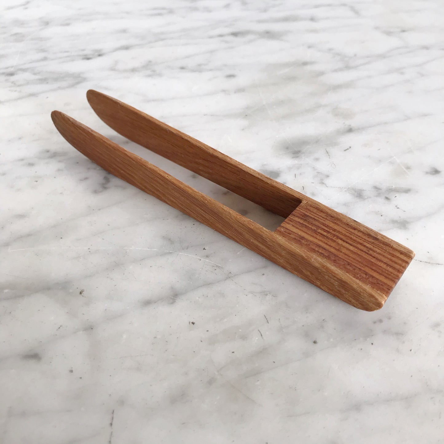 Vintage Wooden Toast Tongs