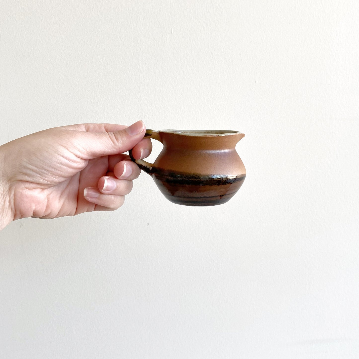 Small Japanese Stoneware Creamer