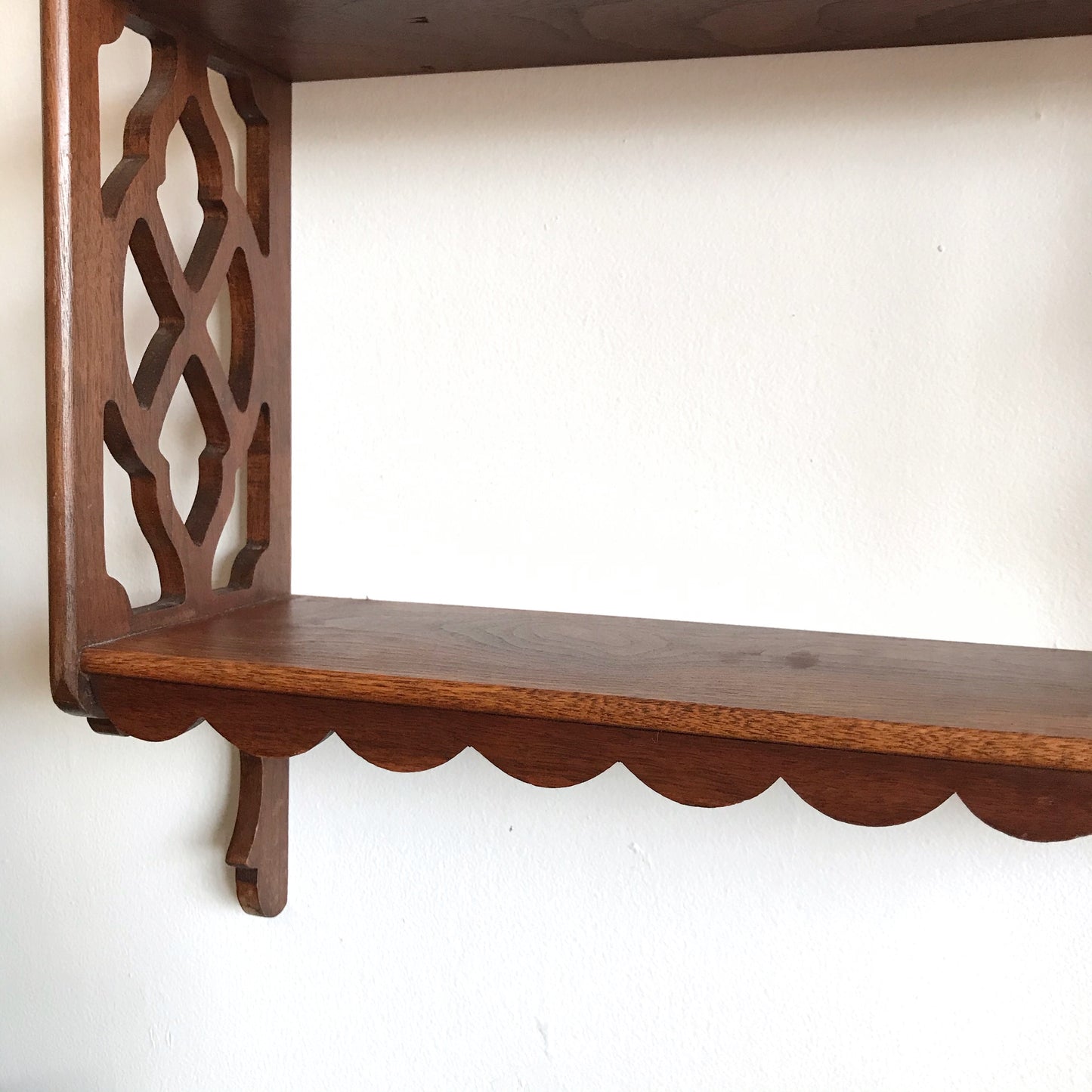 Decorative Wall Shelf w Cutouts