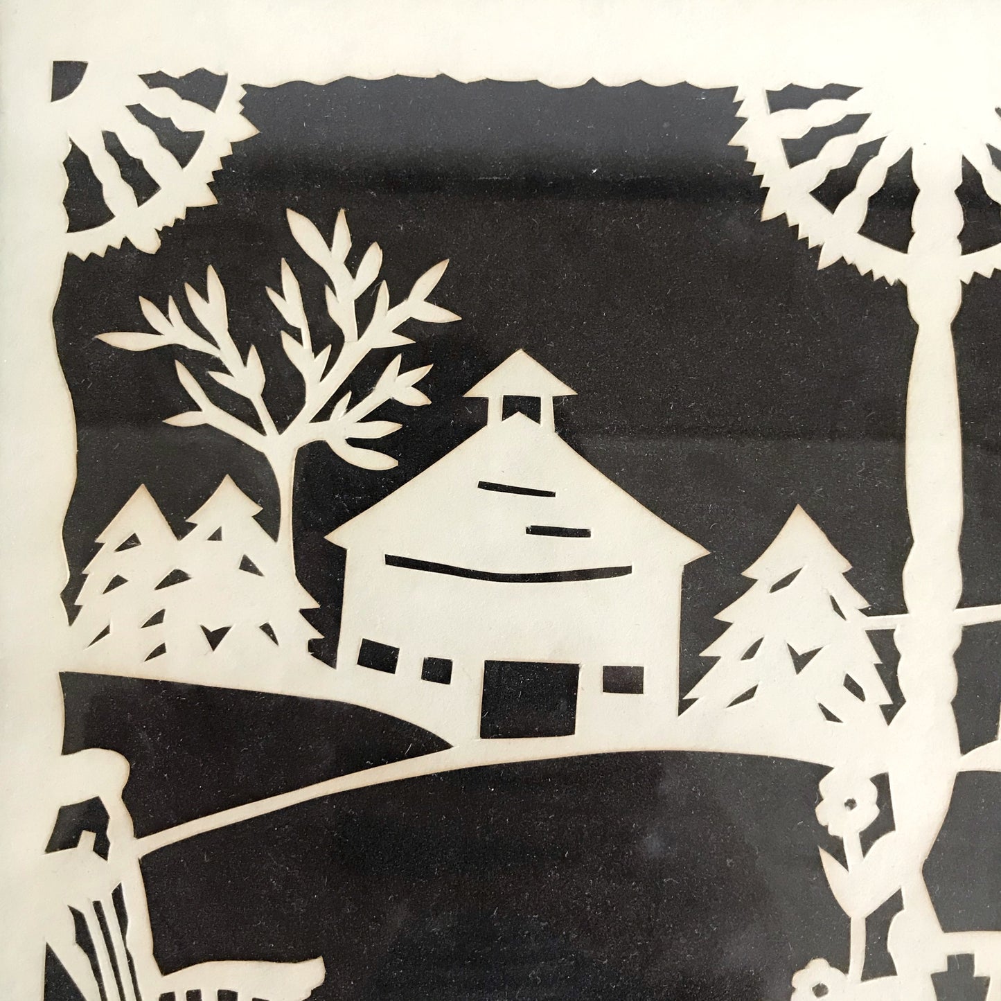 1970’s Paper Cutting Picture