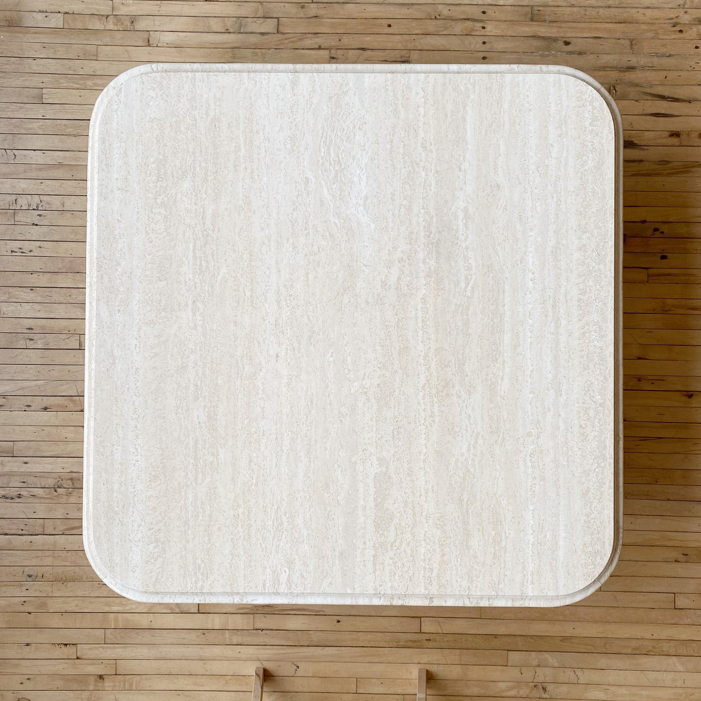 Vintage Travertine Coffee Table, Italy