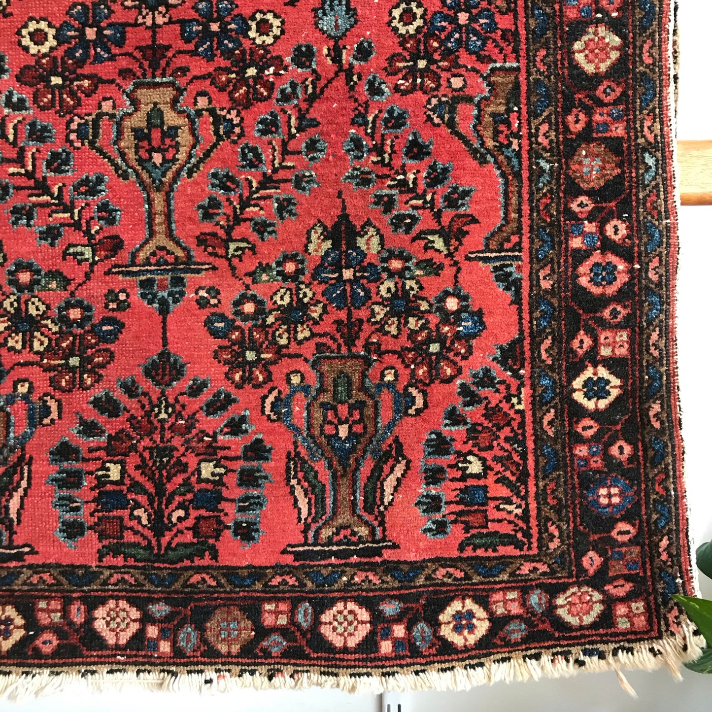 “LAURA” Vintage Hand-Knotted Rug (2.7 x 4)
