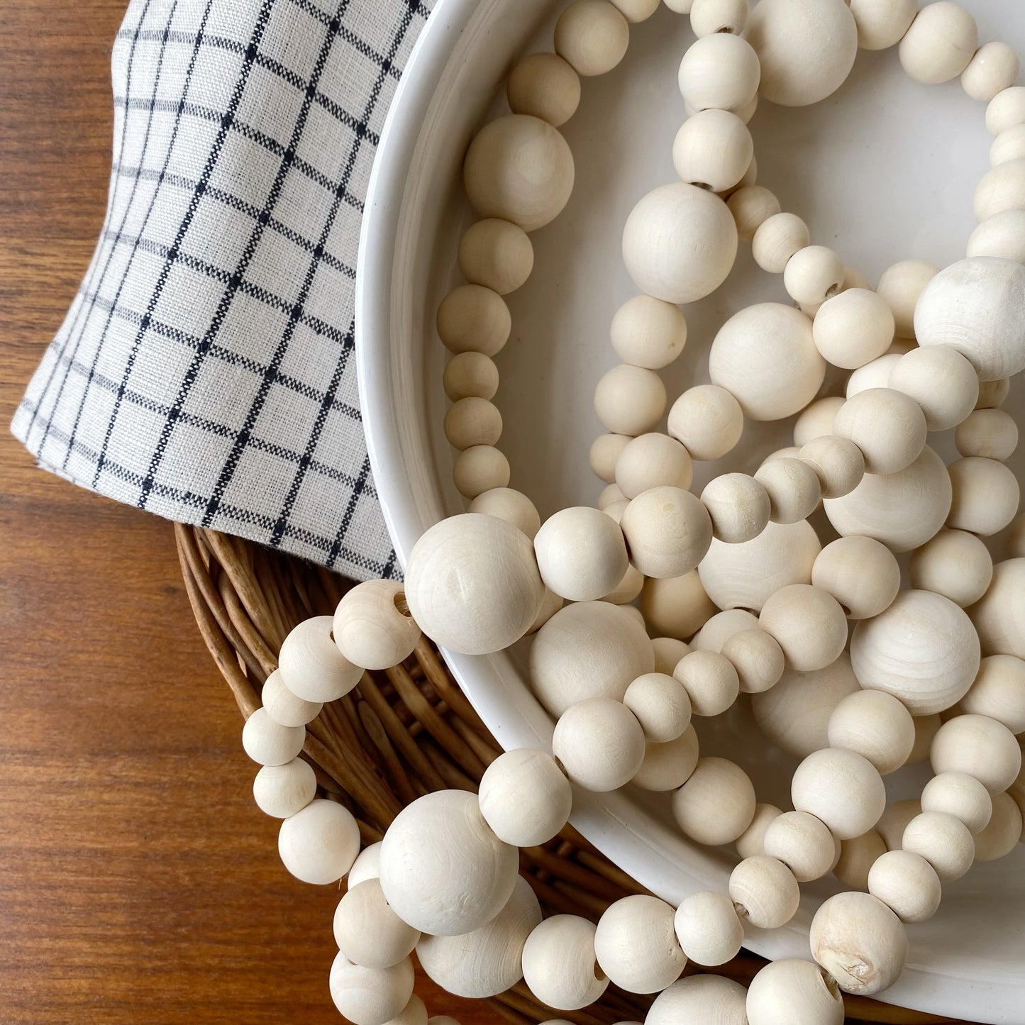 20% OFF: Simple Wooden Garland, Choose