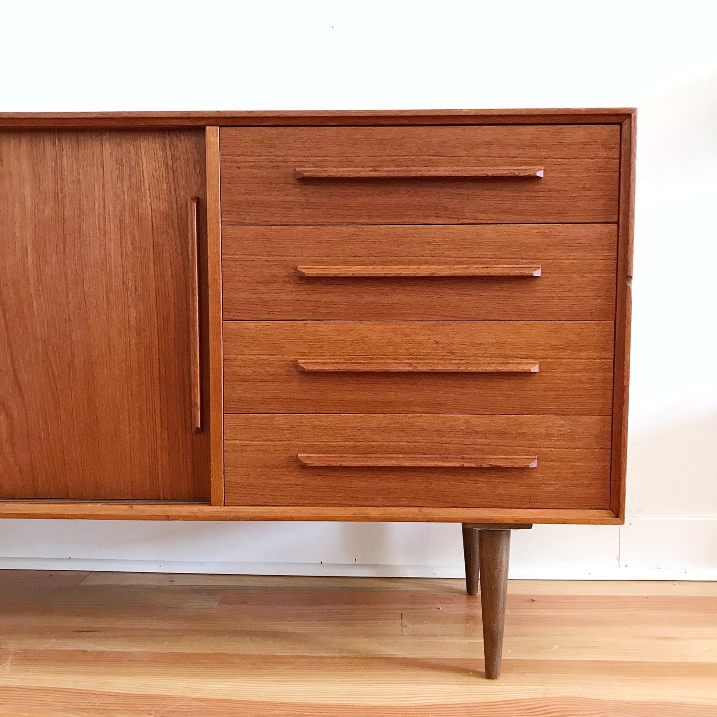 Vintage Mid Century Teak Credenza, Denmark