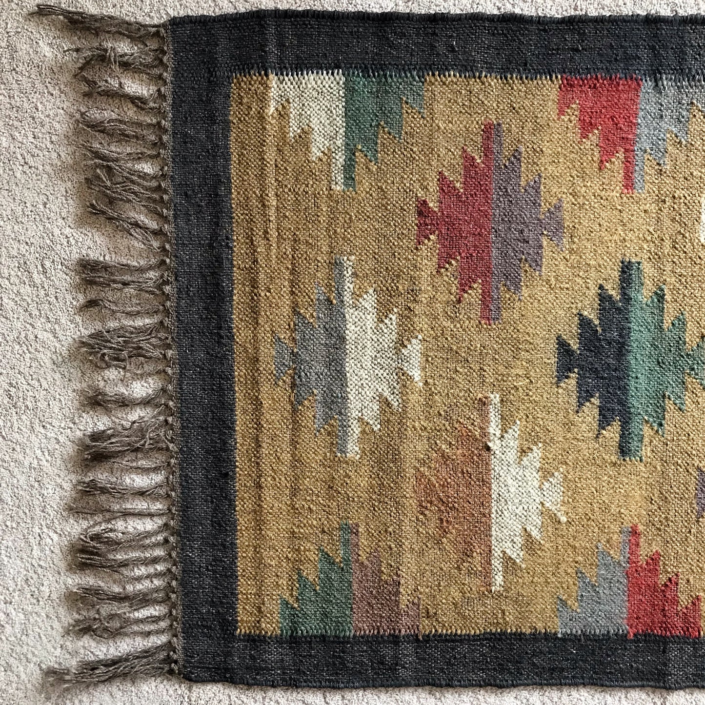 “KNOX” Woven Jute Runner Rug (8 x 2.7)