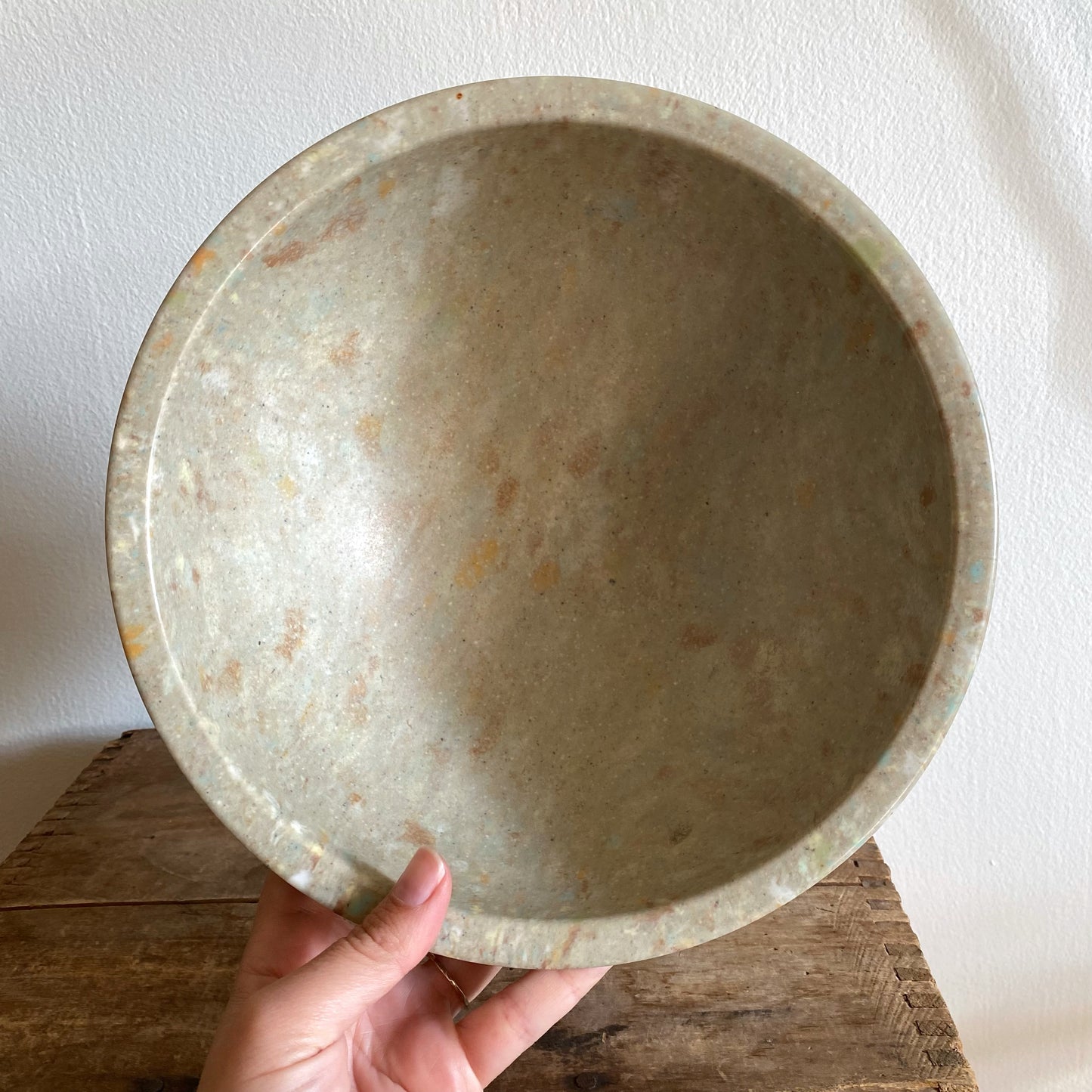 Vintage Texas Ware “Confetti” Melamine Bowl, 10”