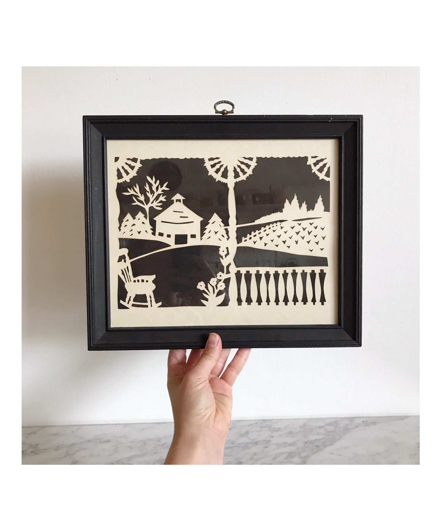 1970’s Paper Cutting Picture