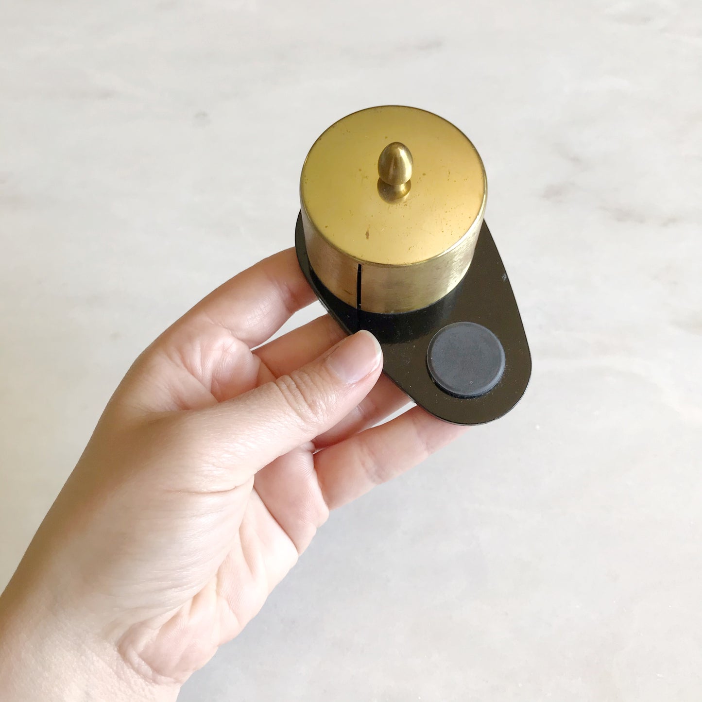 Vintage Brass Stamp/Washi Tape Dispenser