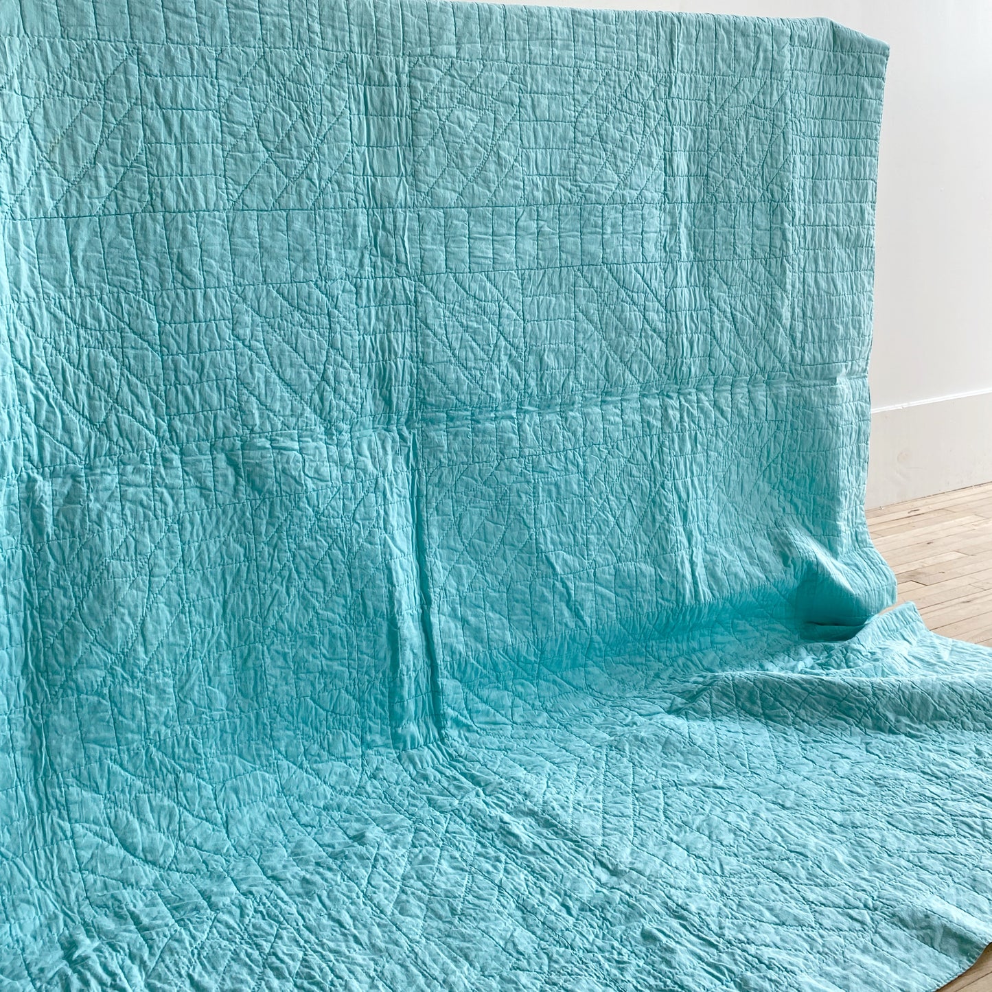 Vintage 48-State Flower Quilt (87" x 72")