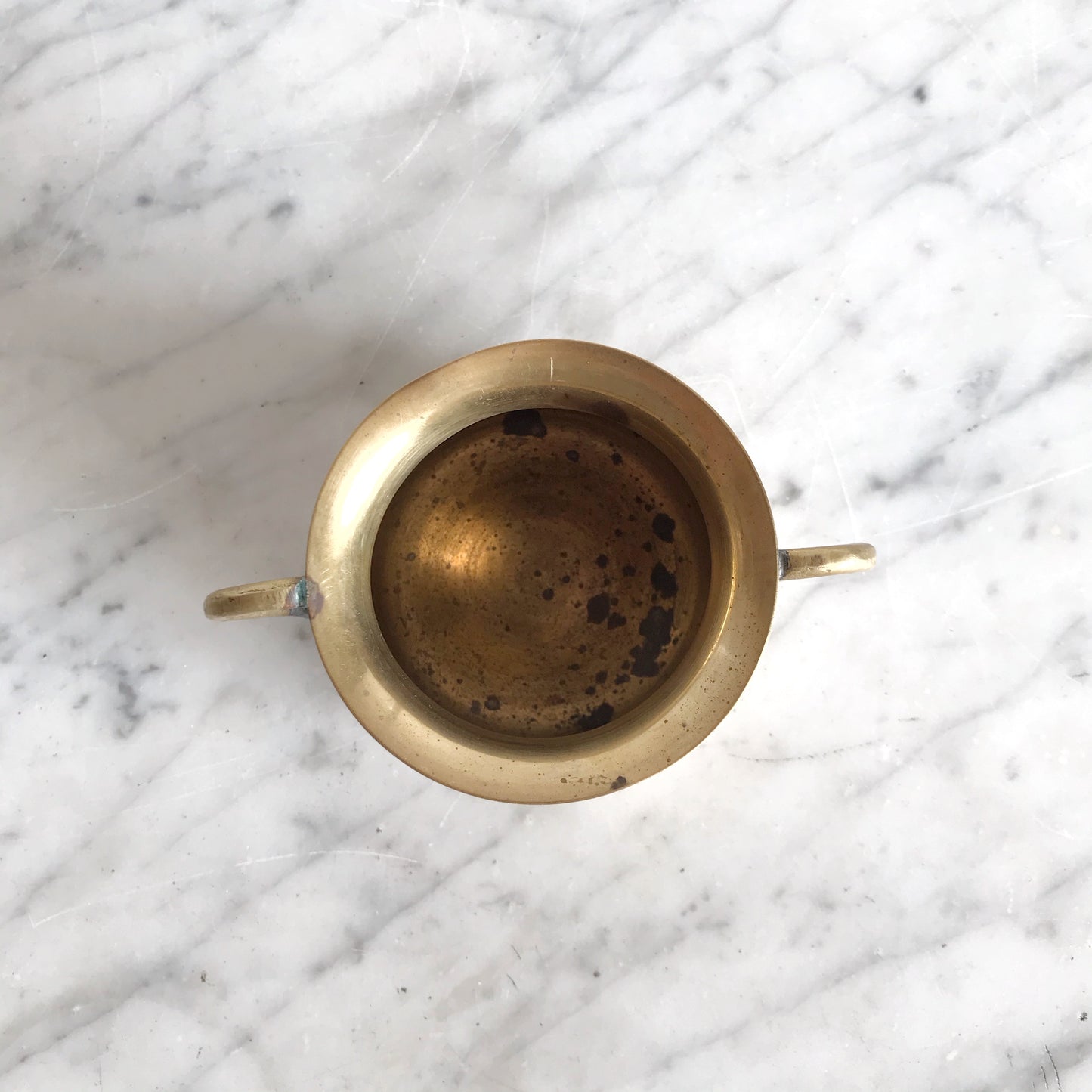 Vintage Brass Cup w/ Handles