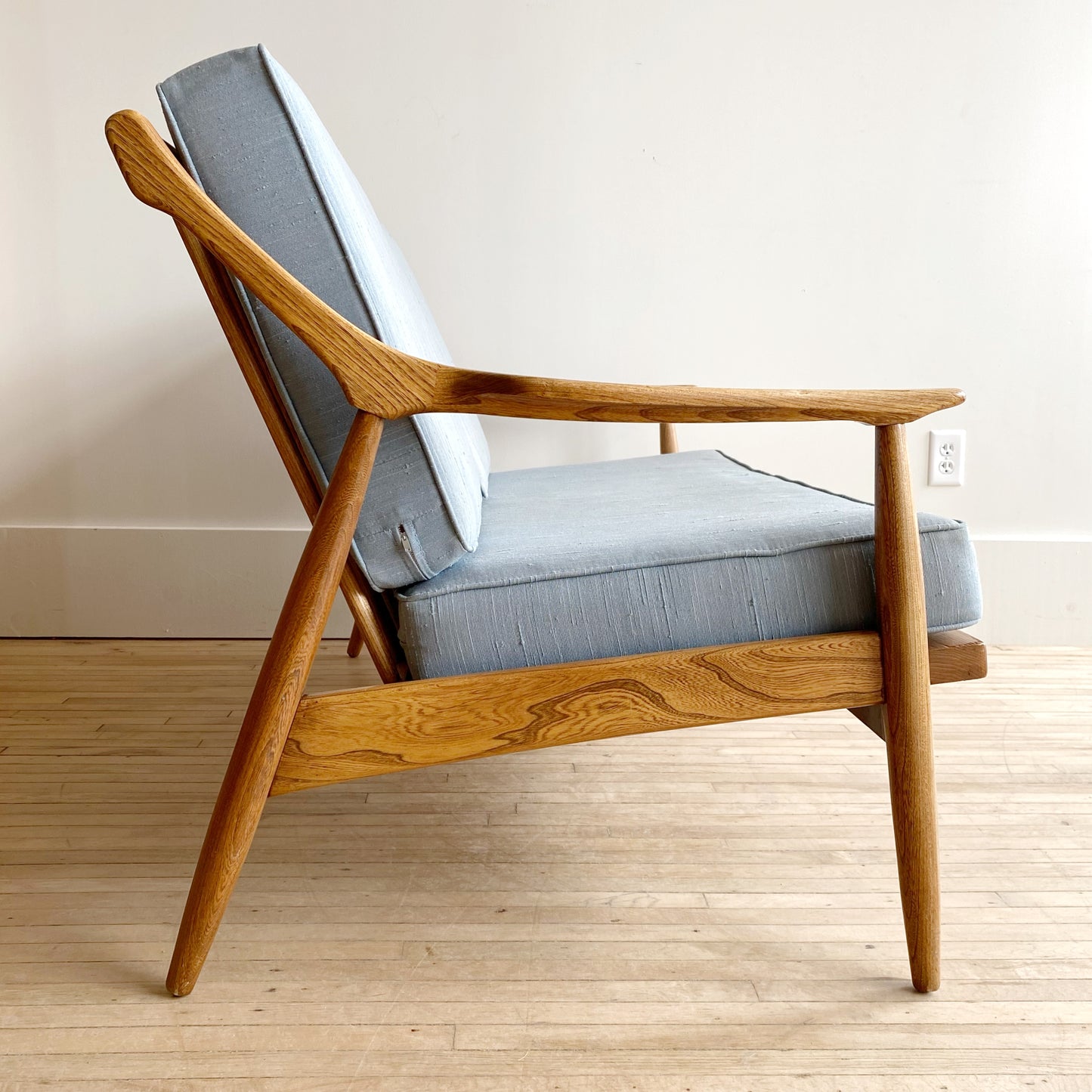 1950's Danish Modern Settee / Loveseat or Chairs, Choose
