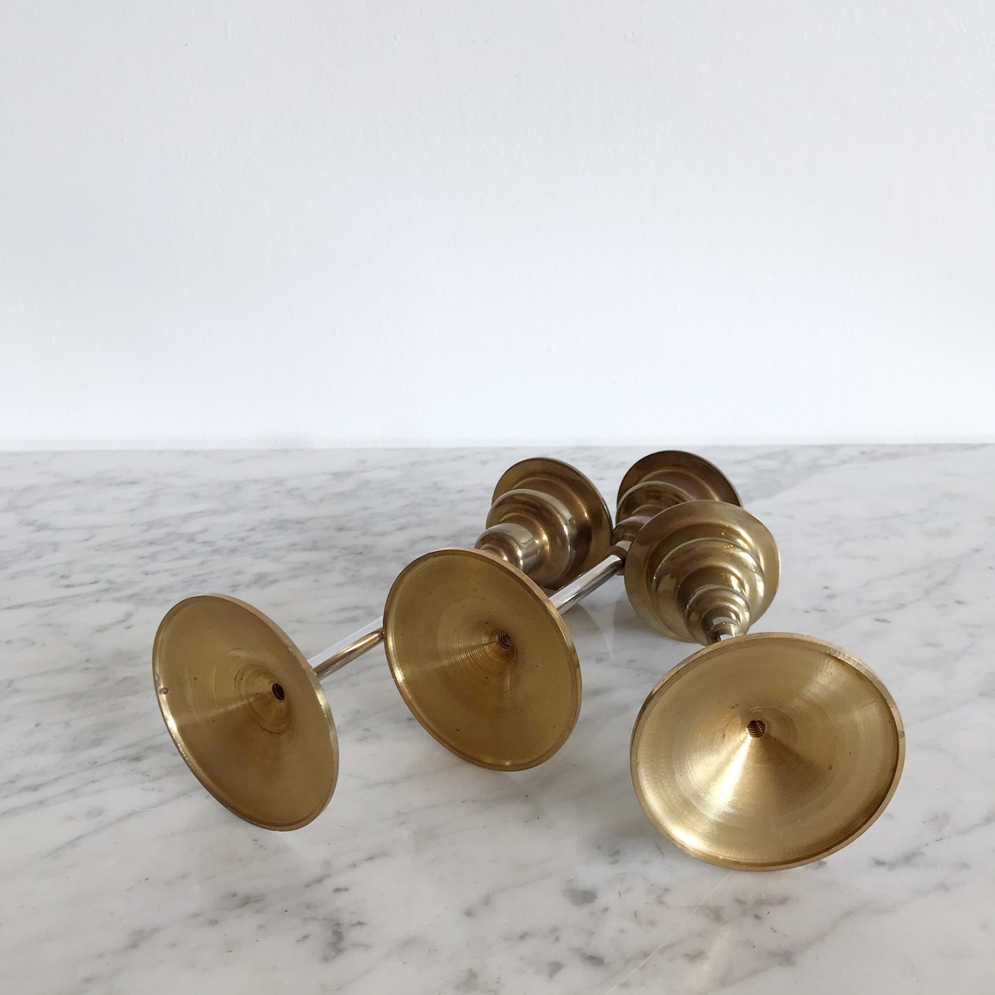 Set of 3 Post-Modern Candle Holders