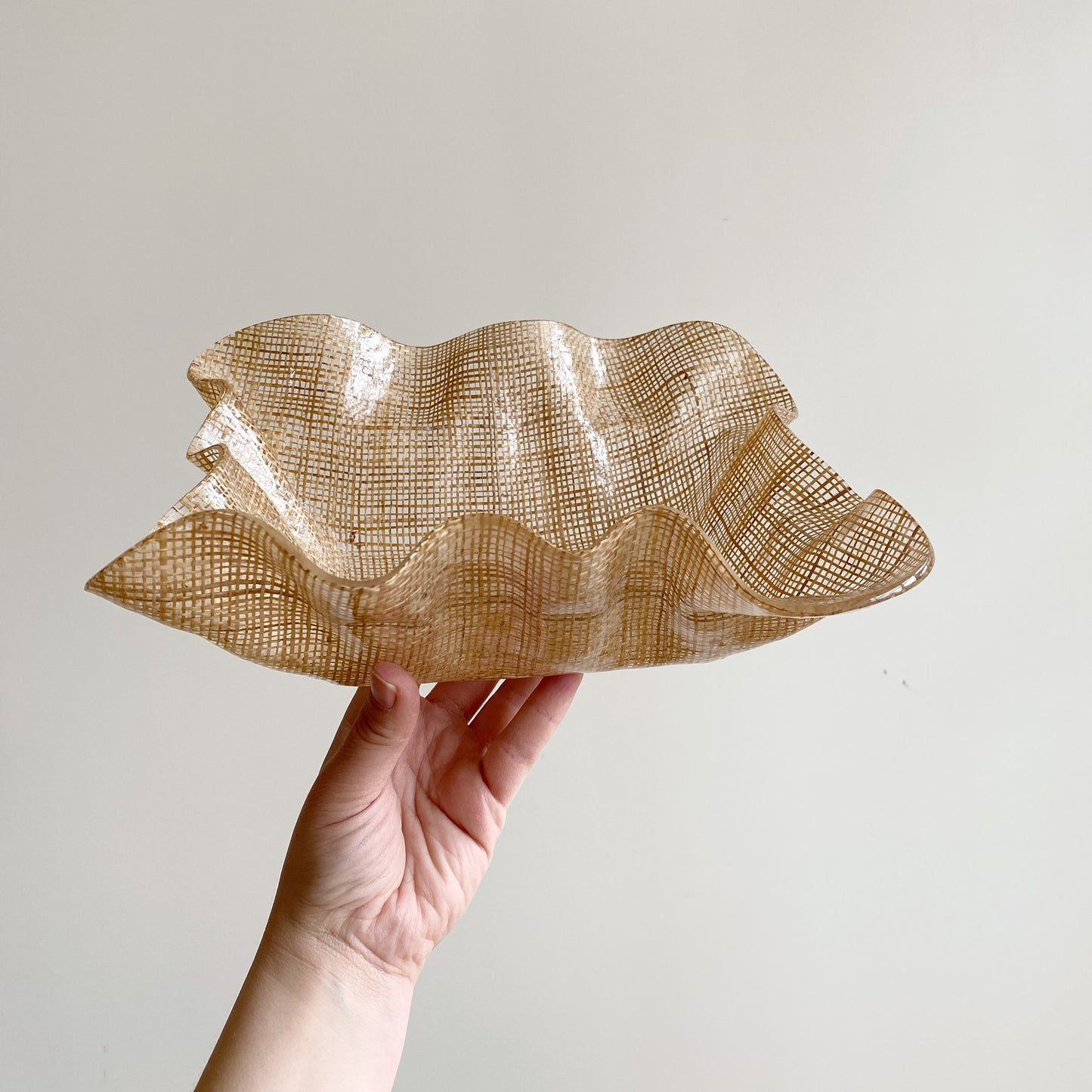 Vintage Ruffled Bowl