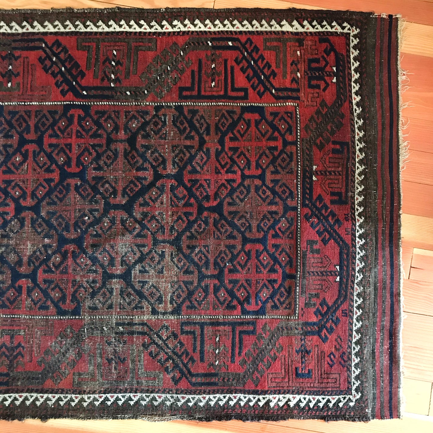 Selby | Antique Hand-Knotted Rug | 3.3 x 6.7