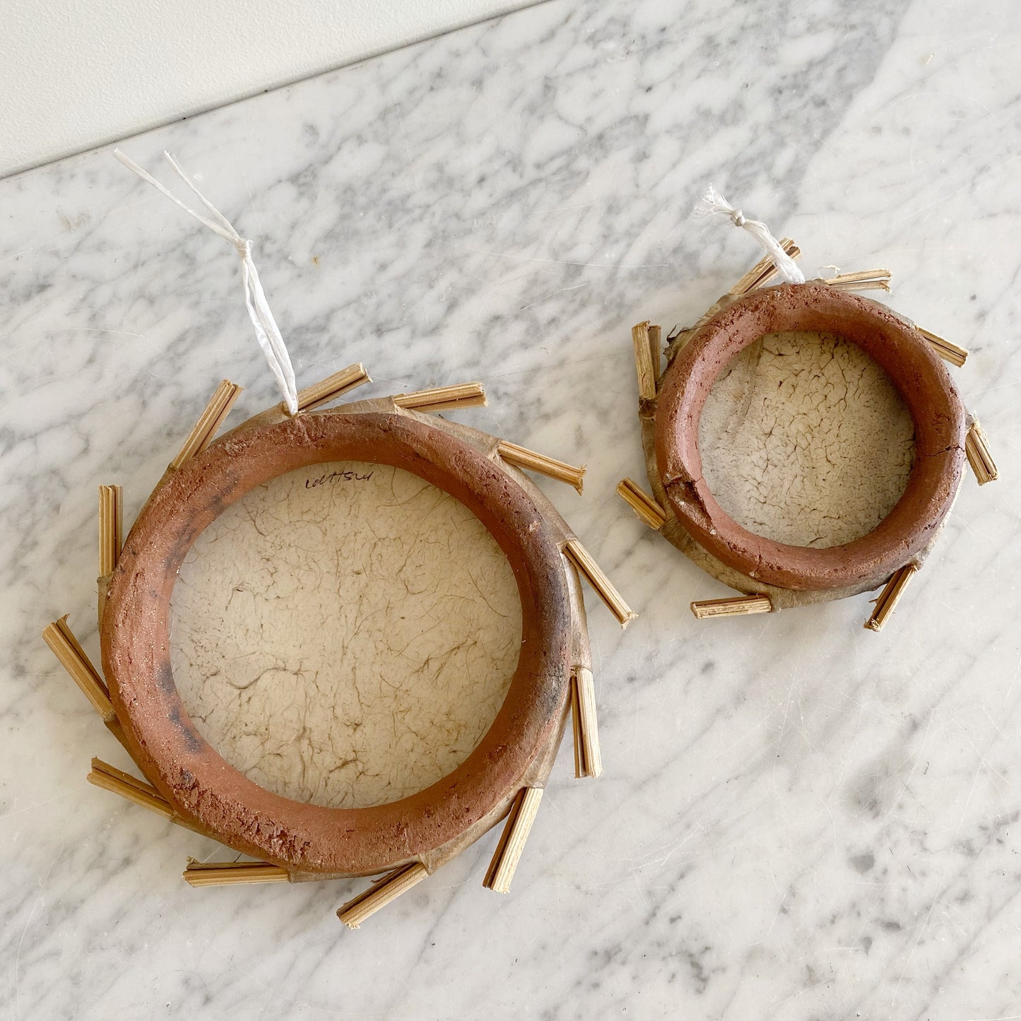 Vintage Hide + Clay Drums