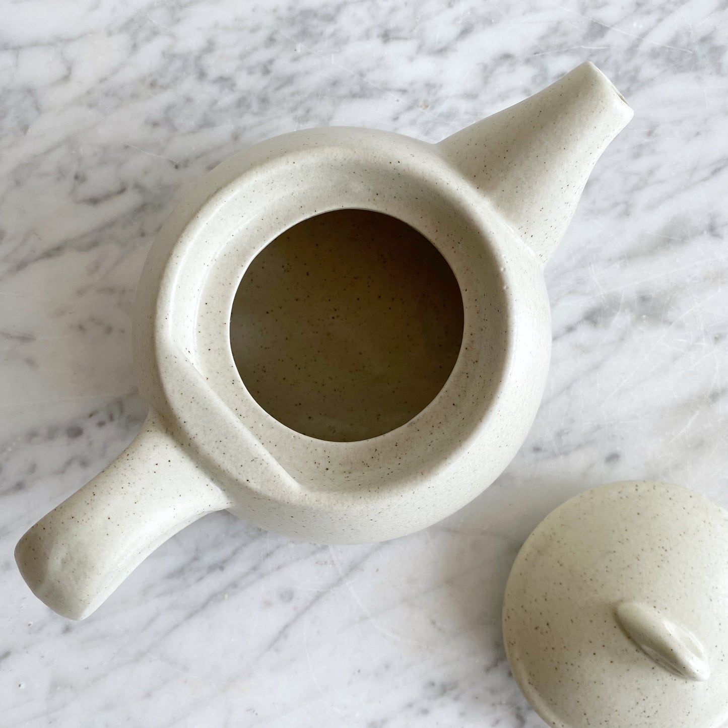 Found Ceramic Teapot by FORLIFE