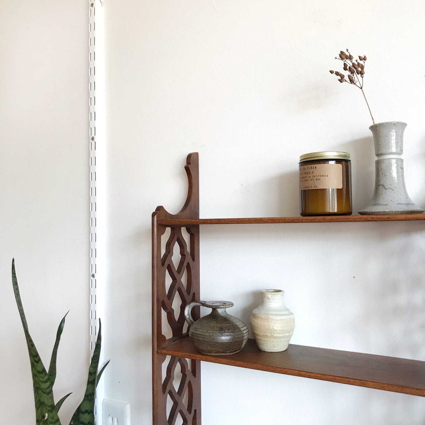 Decorative Wall Shelf w Cutouts