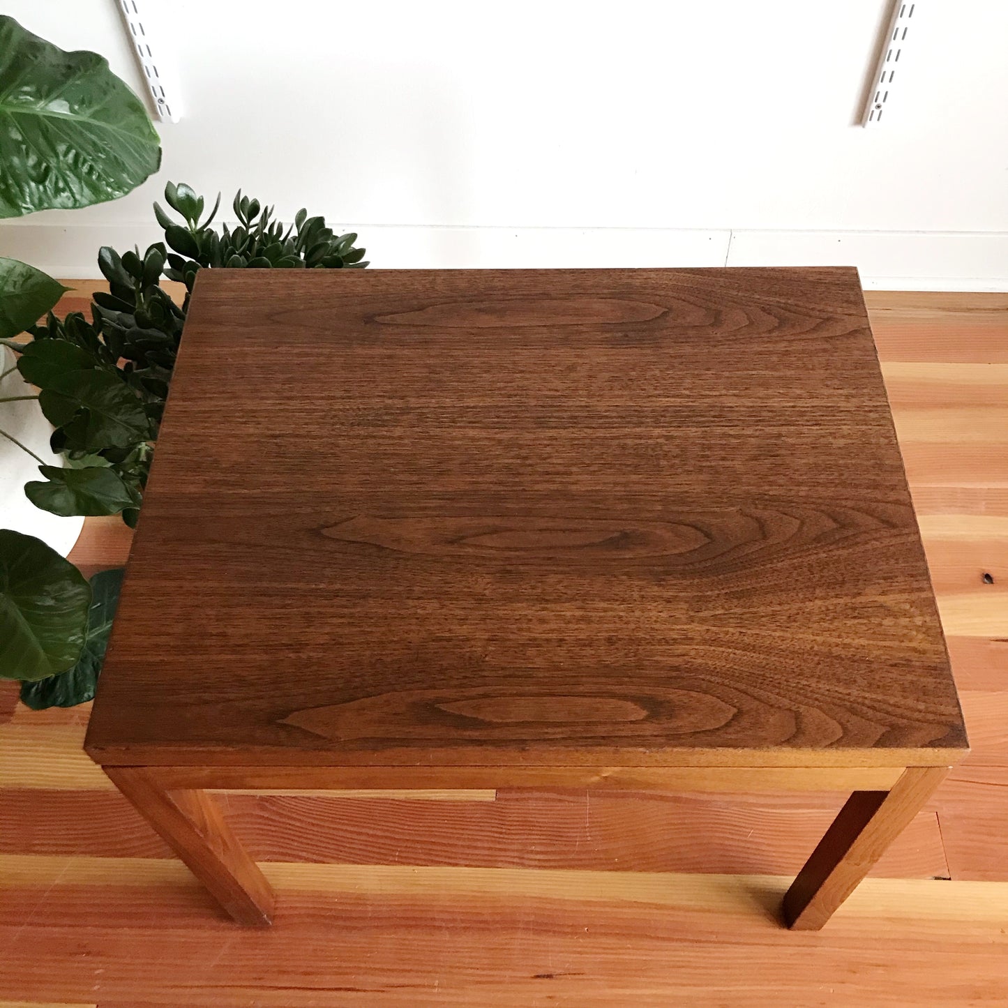Vintage Modern Walnut End Table