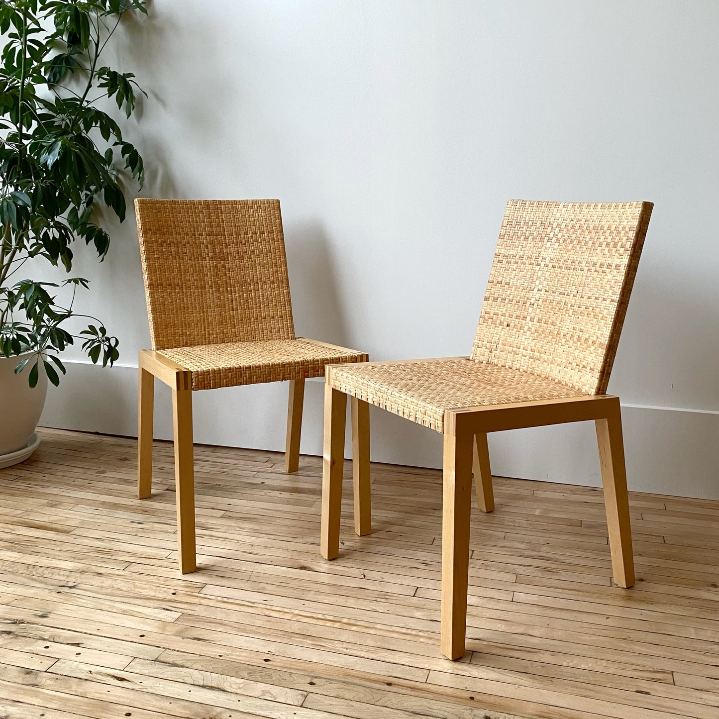 Minimalist Modern Rattan Dining Chair (Single)