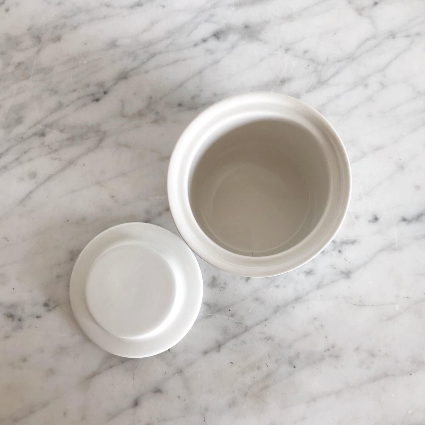 Small Vintage Porcelain Container, England