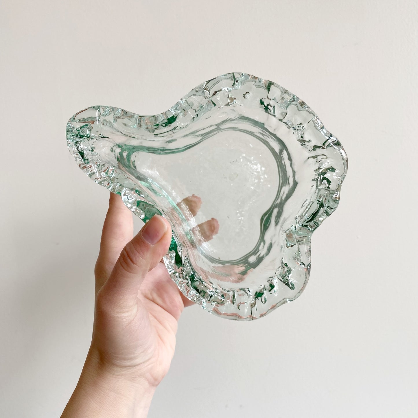 Vintage Recycled Glass Vessel