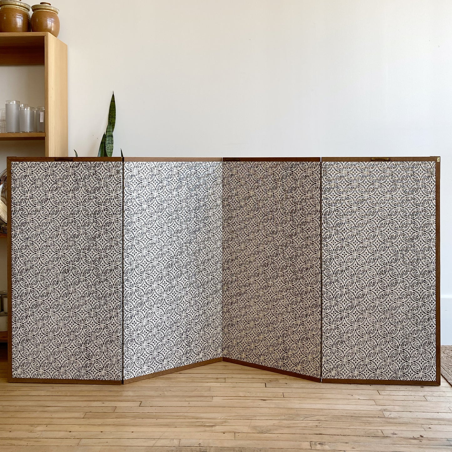 Vintage Japanese Folding Screen/Room Divider