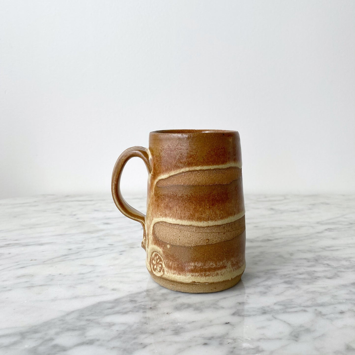 Handcrafted Pottery Mug, Desert Sand