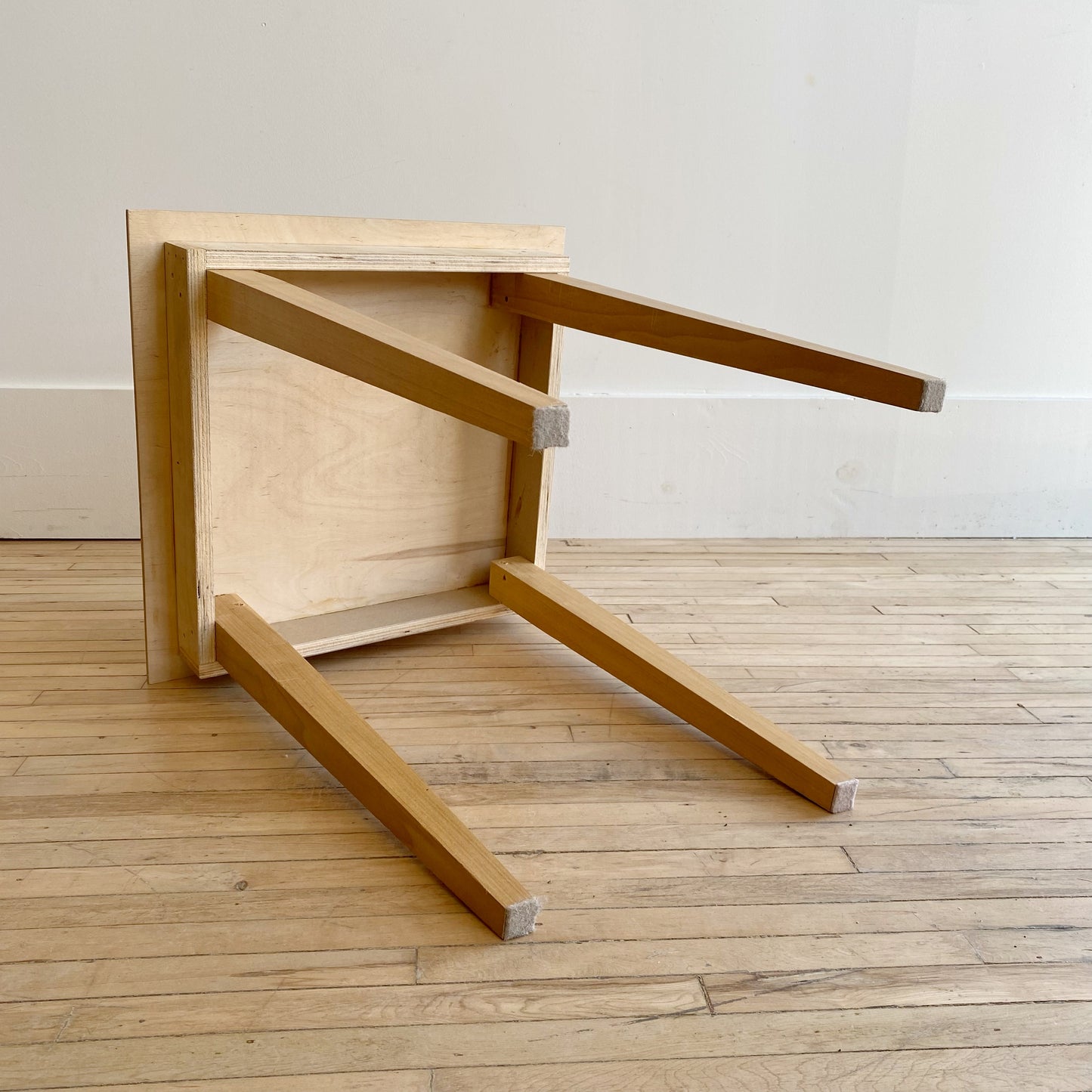 Handmade Wood Side Table
