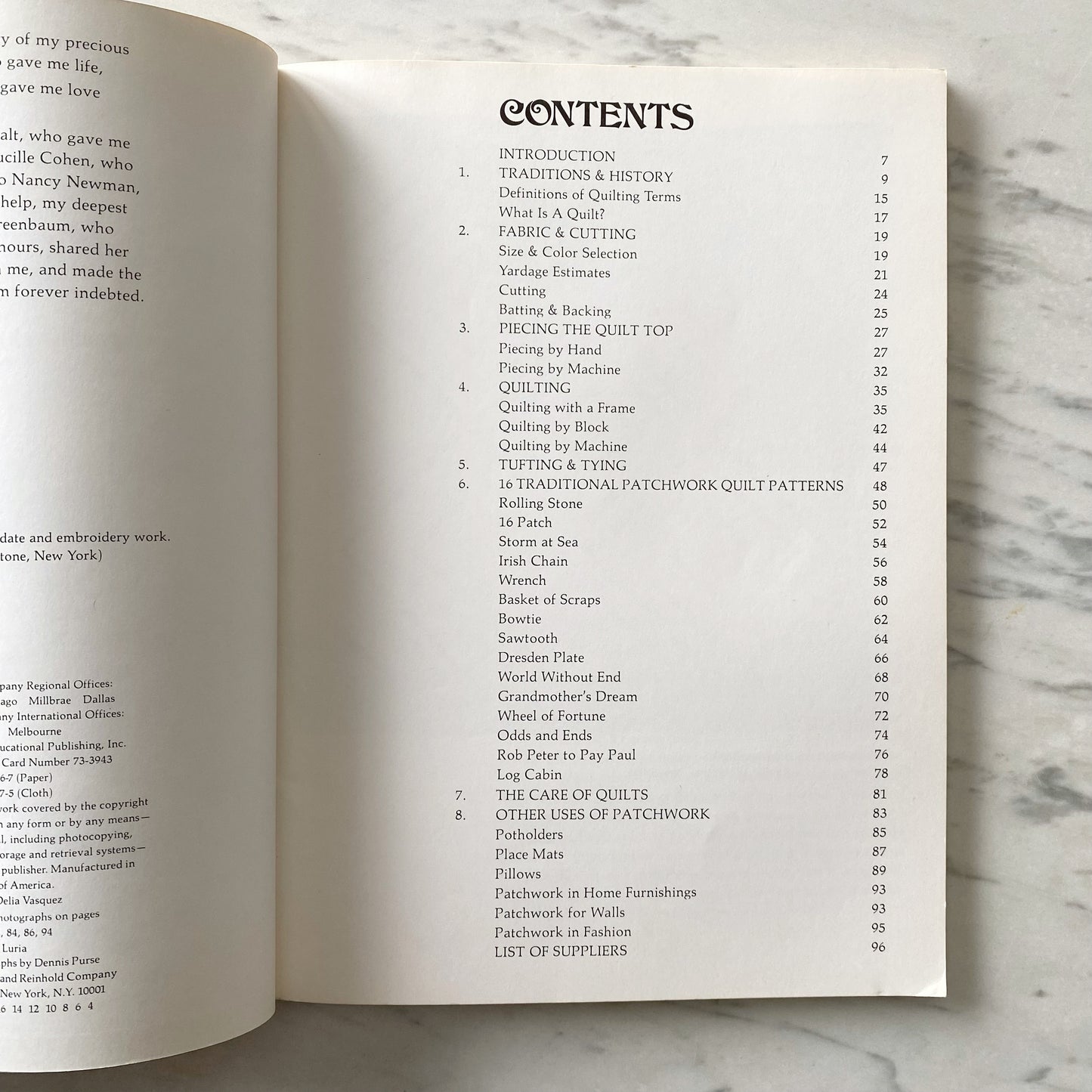 Book: Once Upon a Quilt (1973)