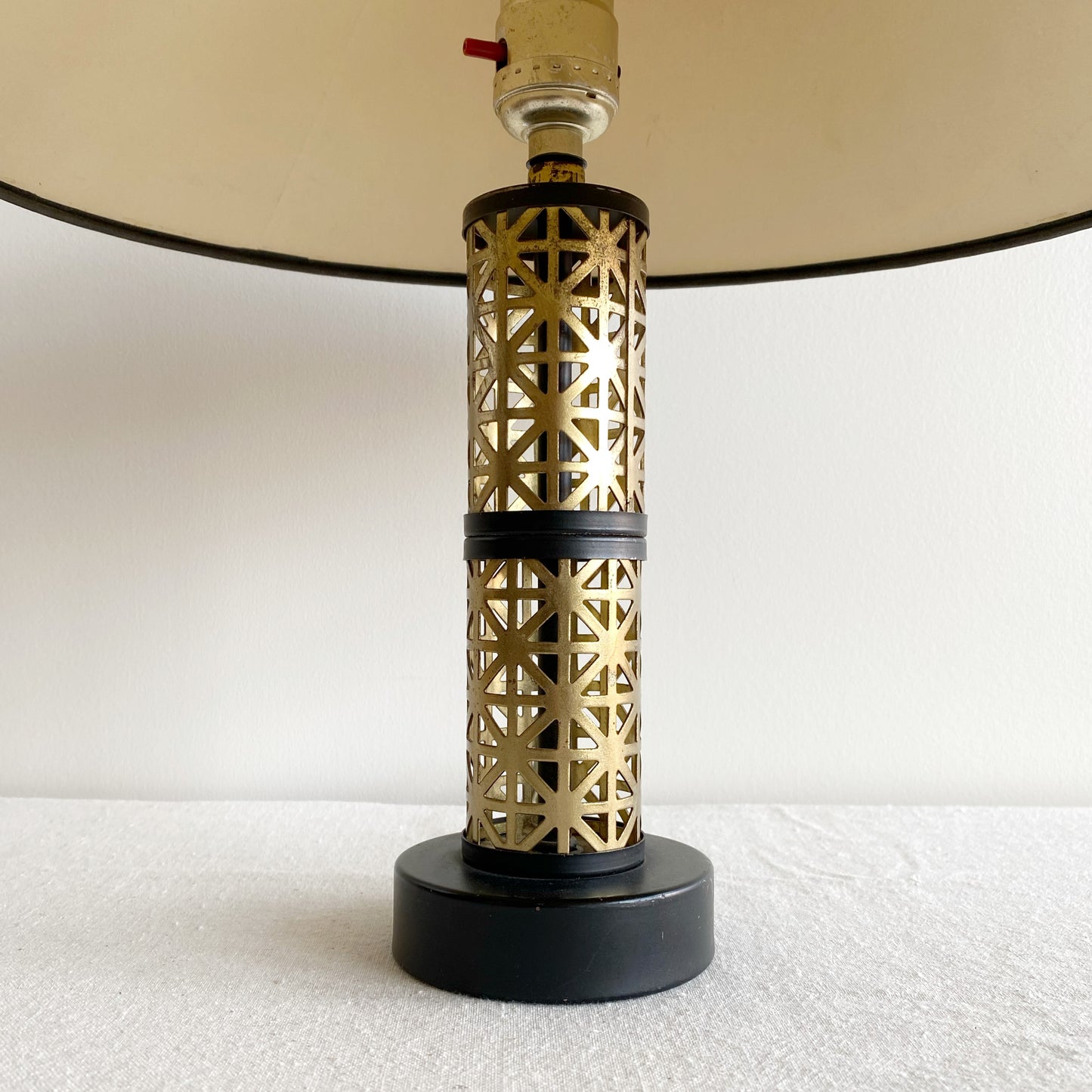 Pair of Vintage Atomic Era Lamps